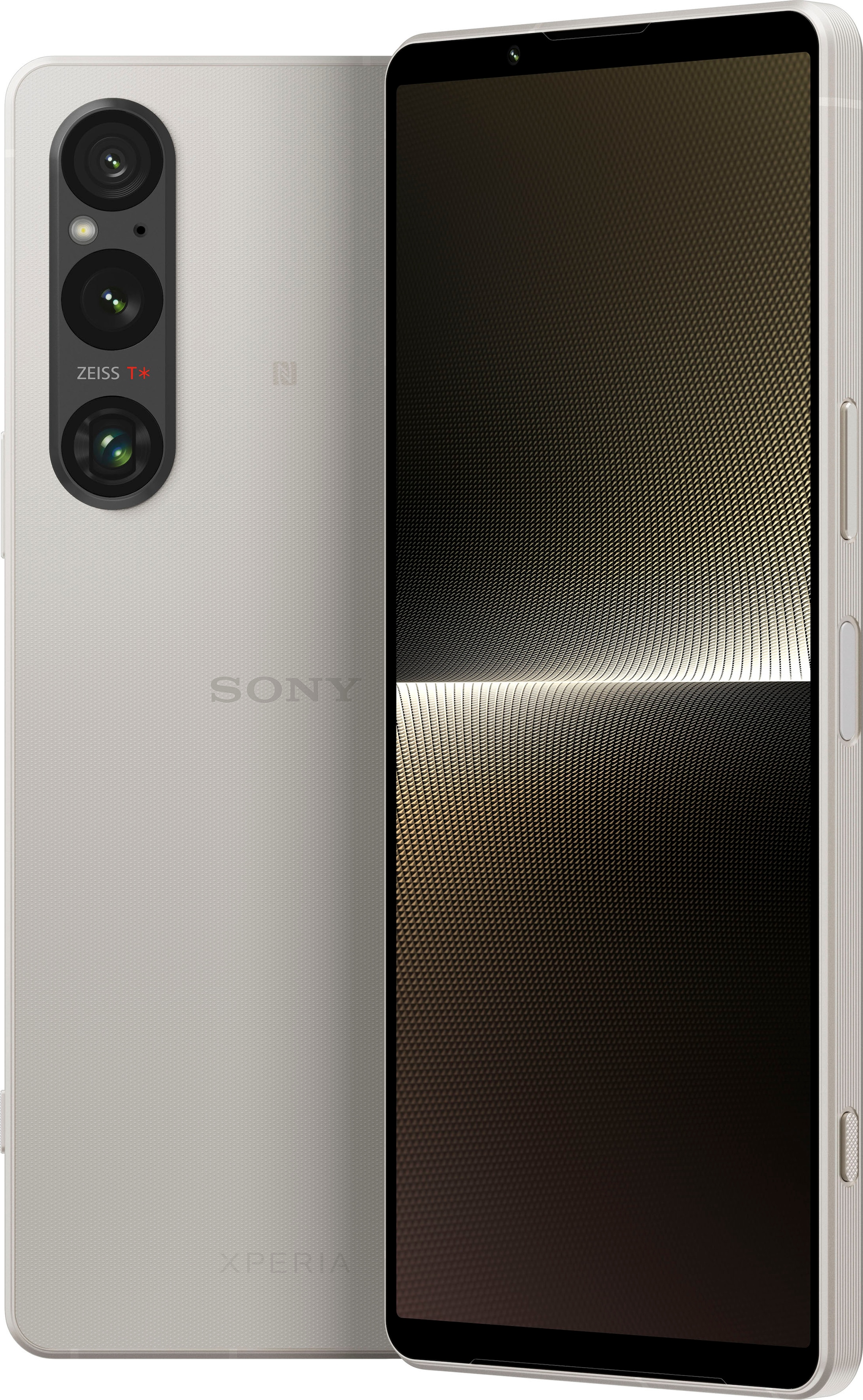 Sony Smartphone Speicherplatz, MP 3 Zoll, Garantie XXL cm/6,5 ➥ UNIVERSAL | 16,5 »XPERIA GB 256 Jahre 52 Khaki-Grün, 1V«, Kamera