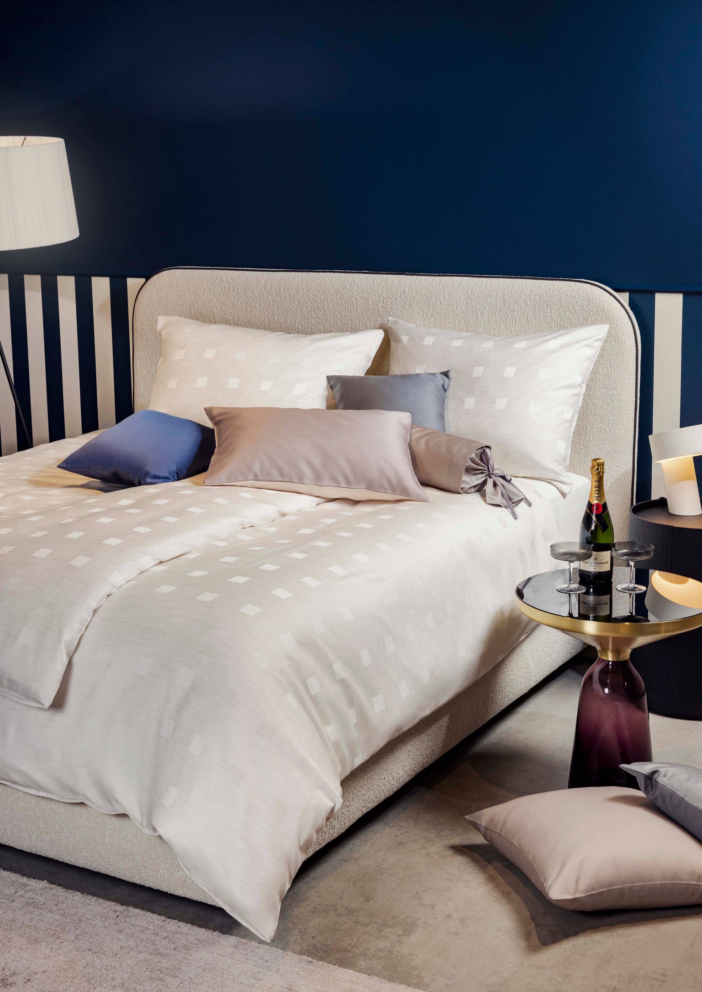 Hefel Bettwäsche »Opulence Würfel, aus 95 % Hefel-Tencel Lyocell & 5% Cashmere Edelsatin«