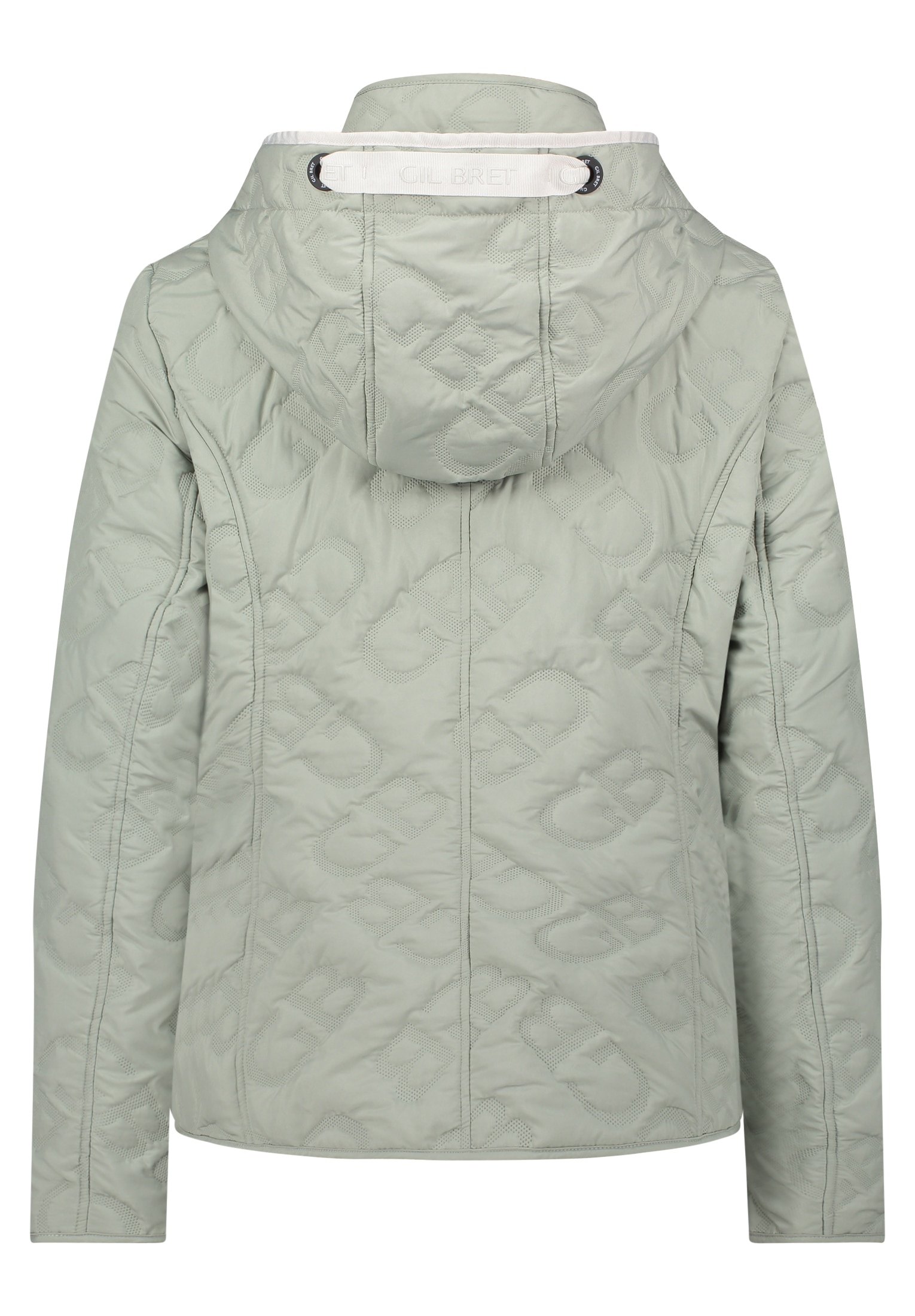 Gil Bret Outdoorjacke mit Kapuze mit Strukturmuster