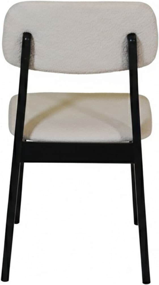 Jahnke Esszimmerstuhl »JOY SIT DUO« (Set) Esszimmerstuhl (2er Set), Massivholz, Boucle-Stoff,bis 110kg belastbar