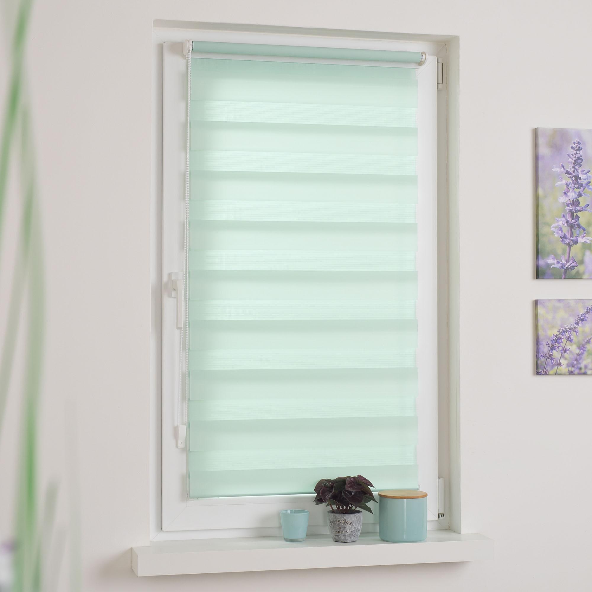 Liedeco Doppelrollo »Klemmfix-Duo-Rollo« Lichtschutz ohne Bohren 1 Stück