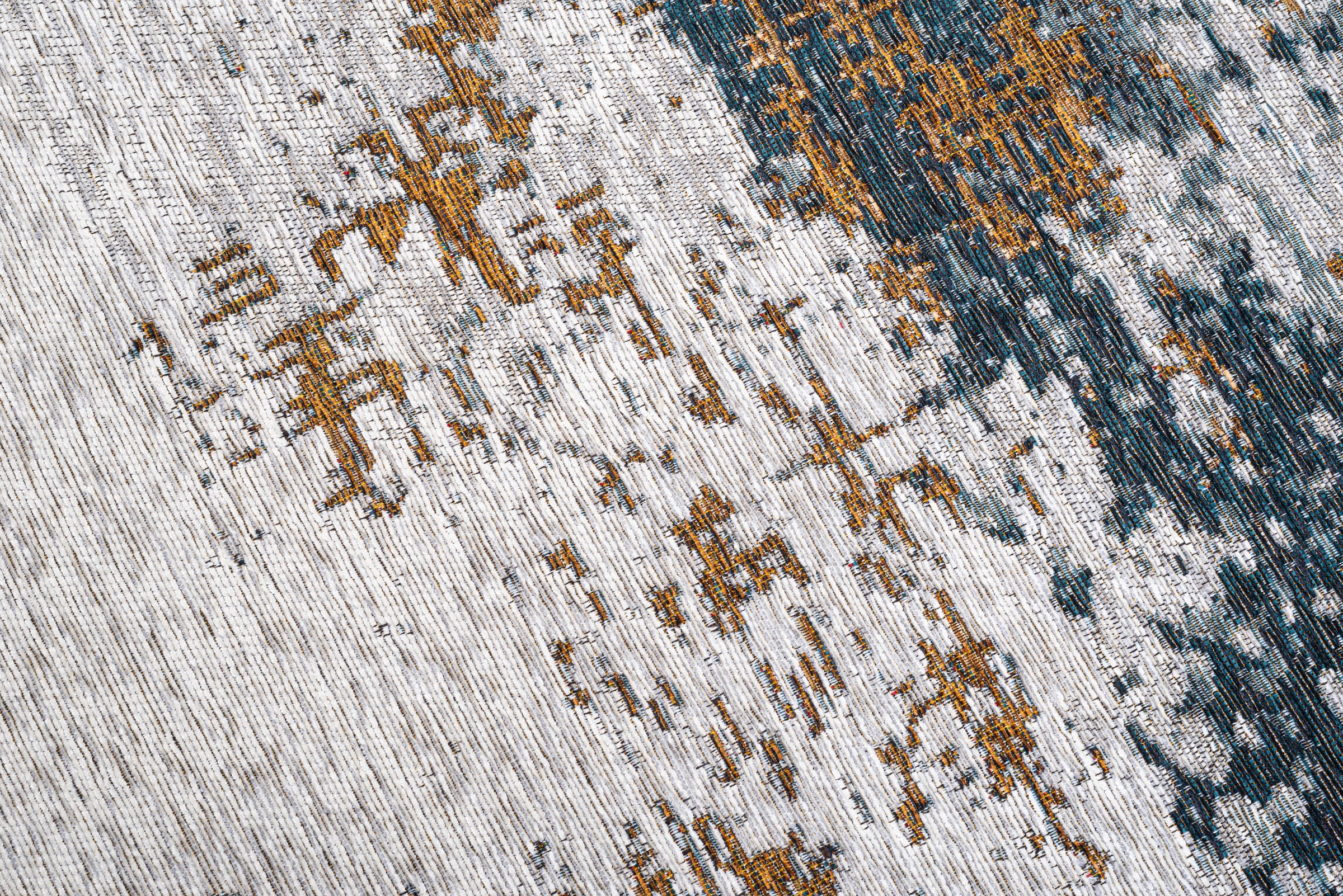 Sansibar Teppich »Keitum 012« rechteckig 3 mm Höhe Flachgewebe, modernes Design, Motiv Sylt & gekreuzte Säbel