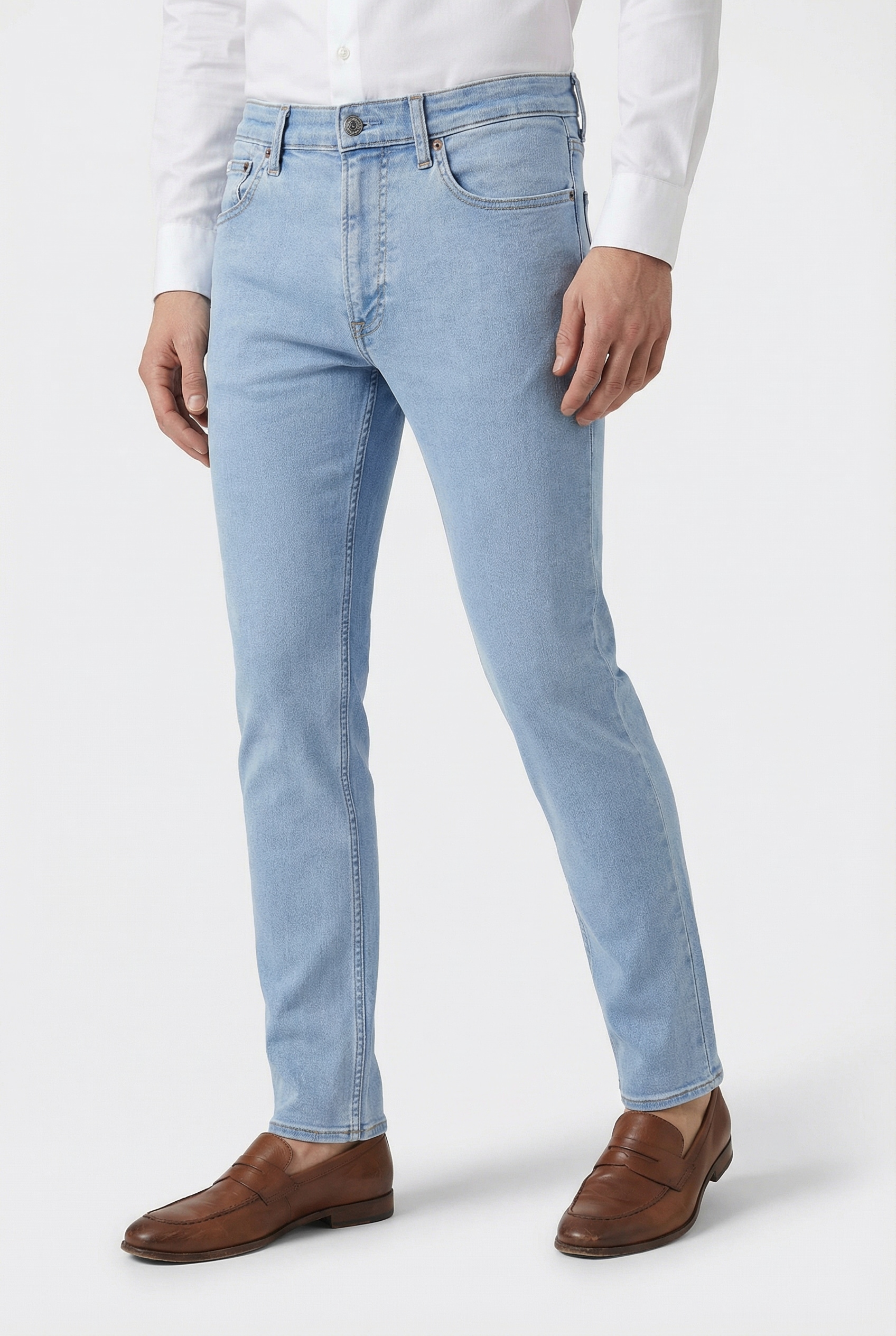 Calvin Klein Jeans Skinny-fit-Jeans »SKINNY« mit Leder-Badge