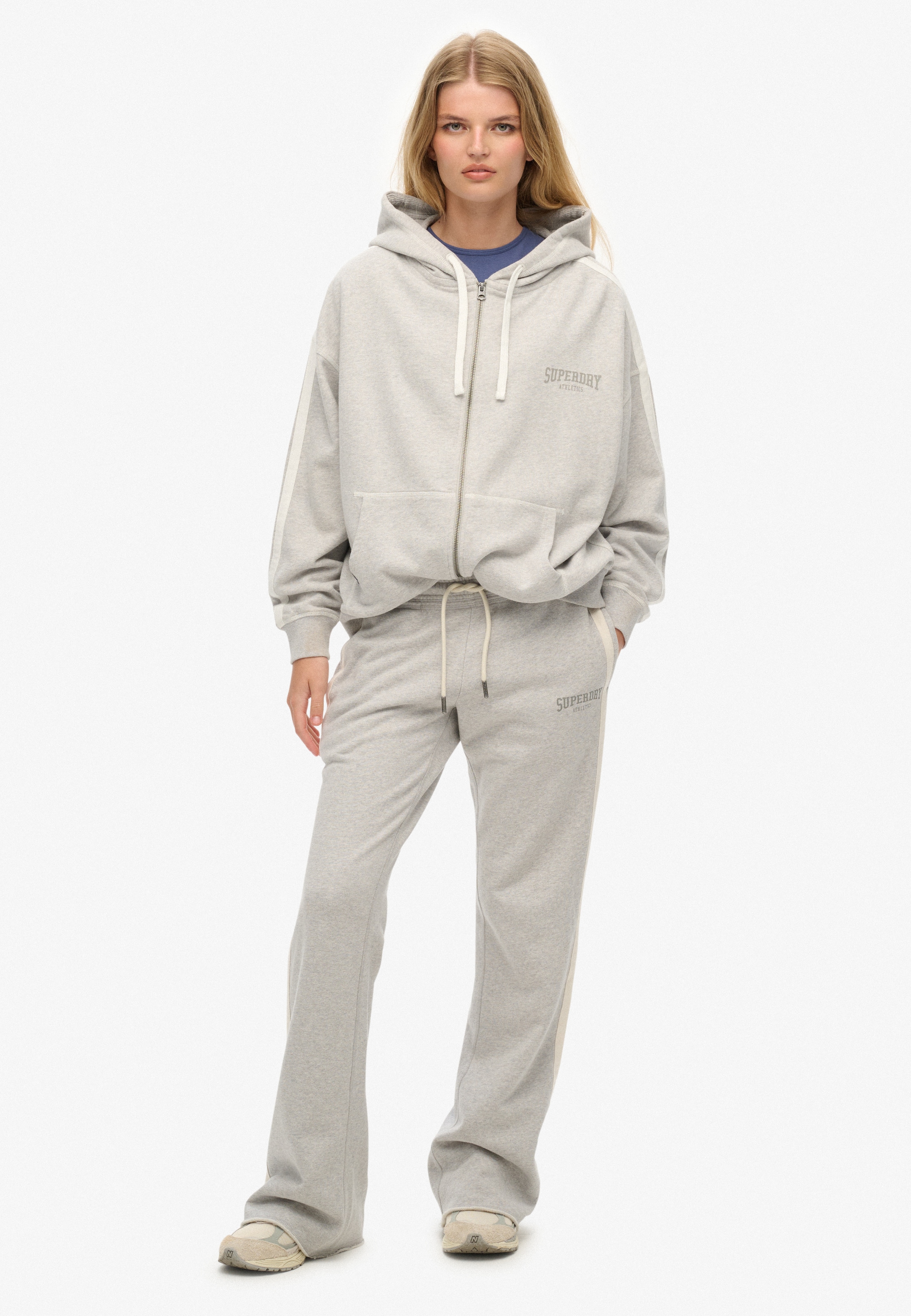 Superdry Sweathose »ATHLETIC STRIPE FLARE JOGGER«