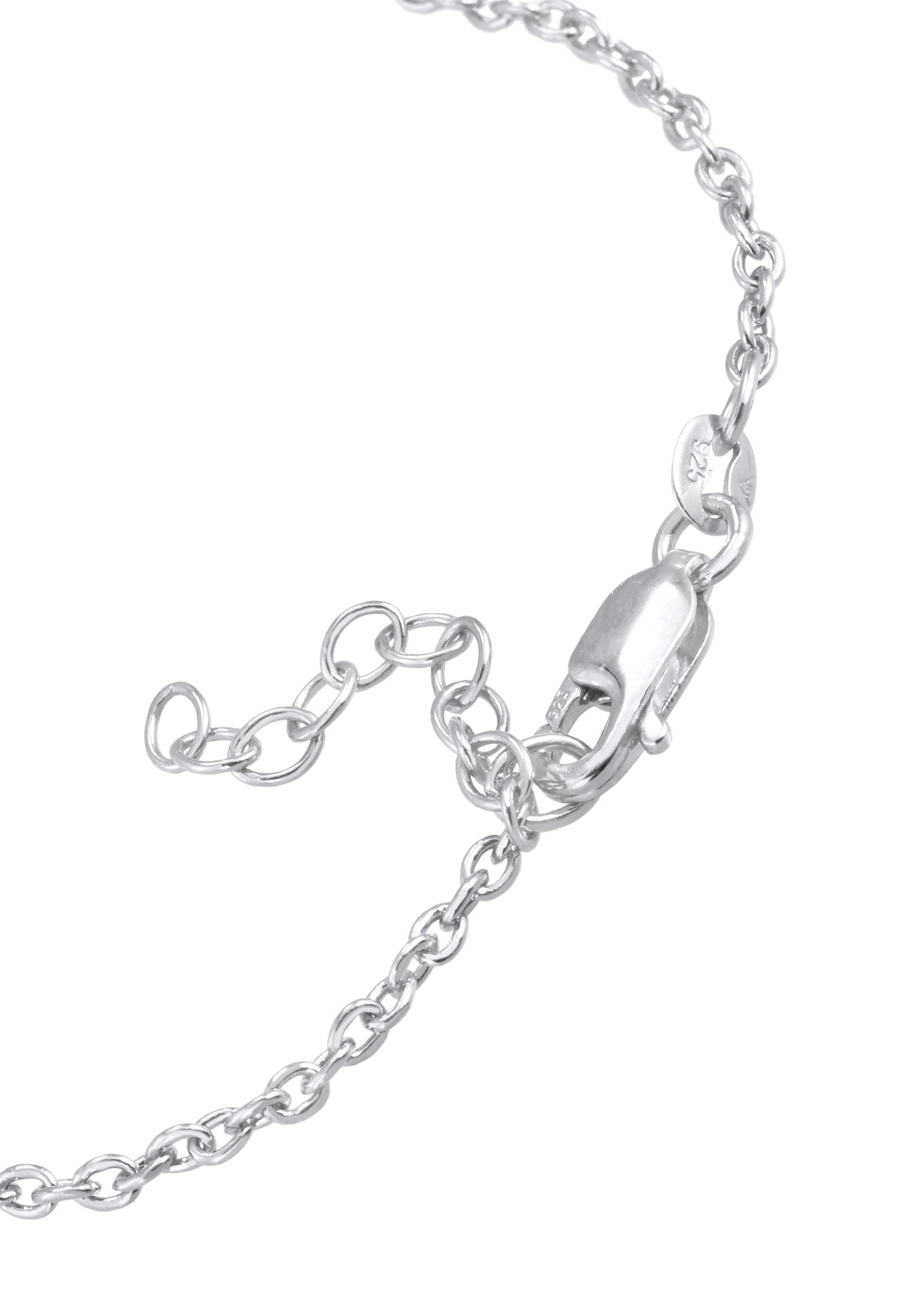 Elli DIAMONDS Armkette »Armband Solitär Diamant Salt Pepper (0.11 ct.) 925 Silber«