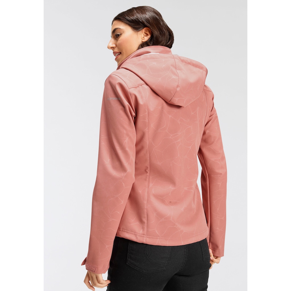 Icepeak Softshelljacke »VIERA«, mit Kapuze