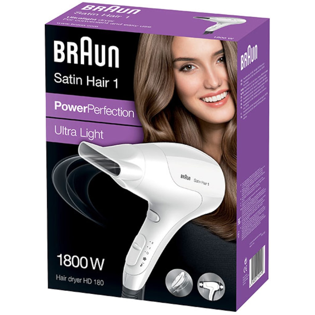 Braun Haartrockner »Braun Satin Hair 1 Power Perfection«, 1800 W