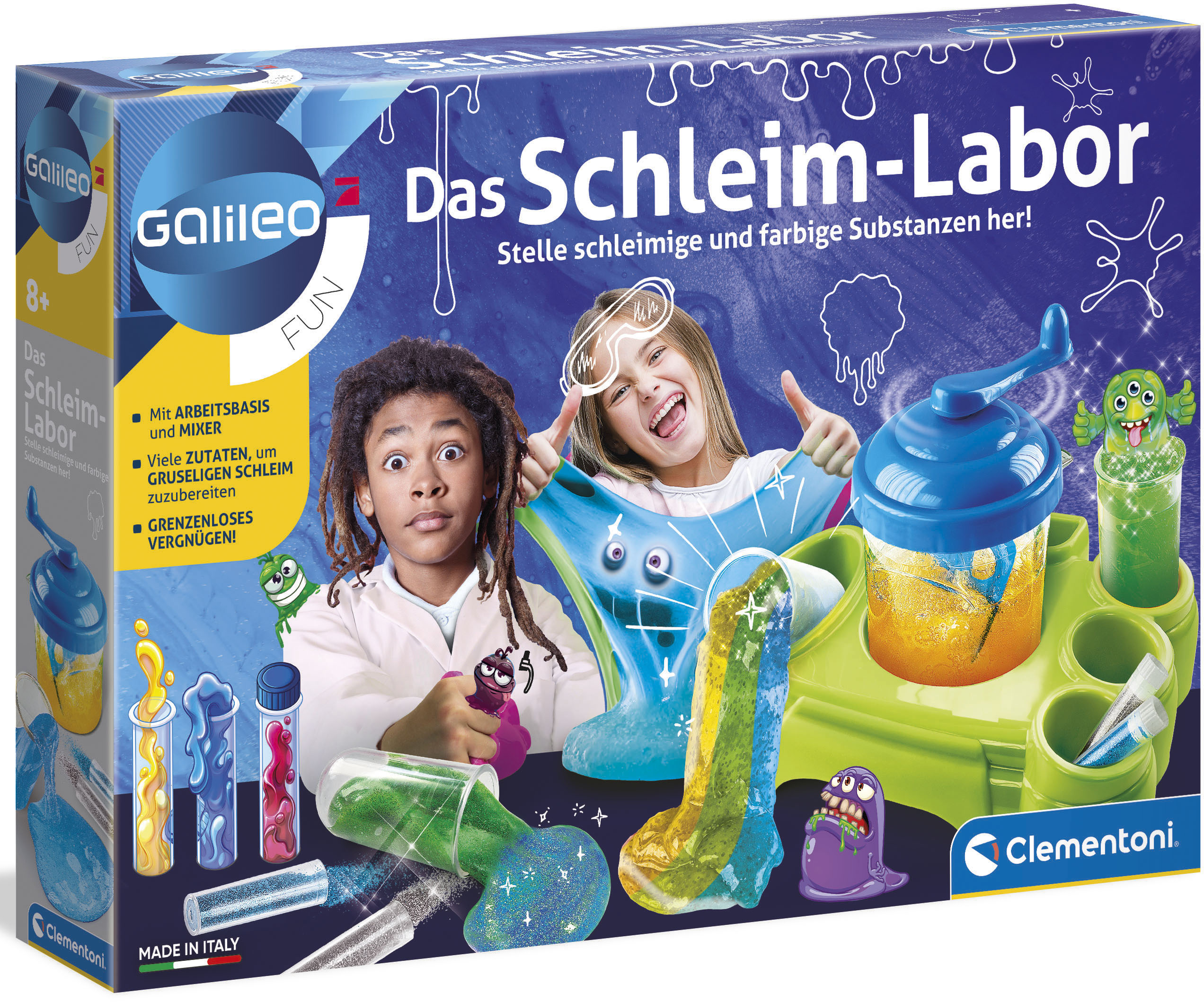 Experimentierkasten »Galileo, Das Schleim-Labor«, Made in Europe