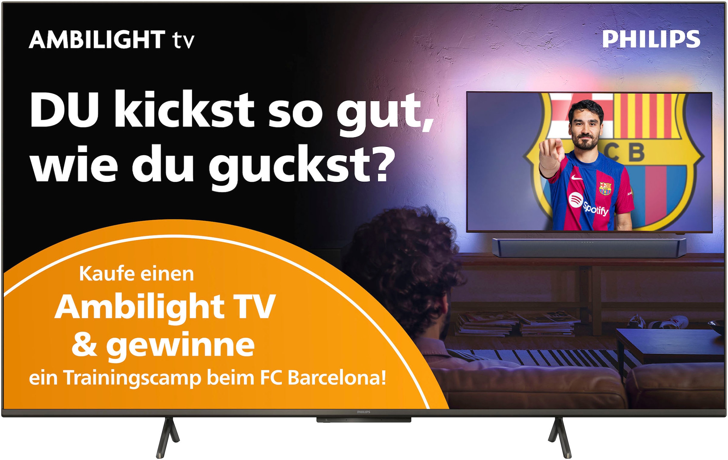 Philips LED-Fernseher »43PUS8108/12«, 4K Ultra HD, Smart-TV