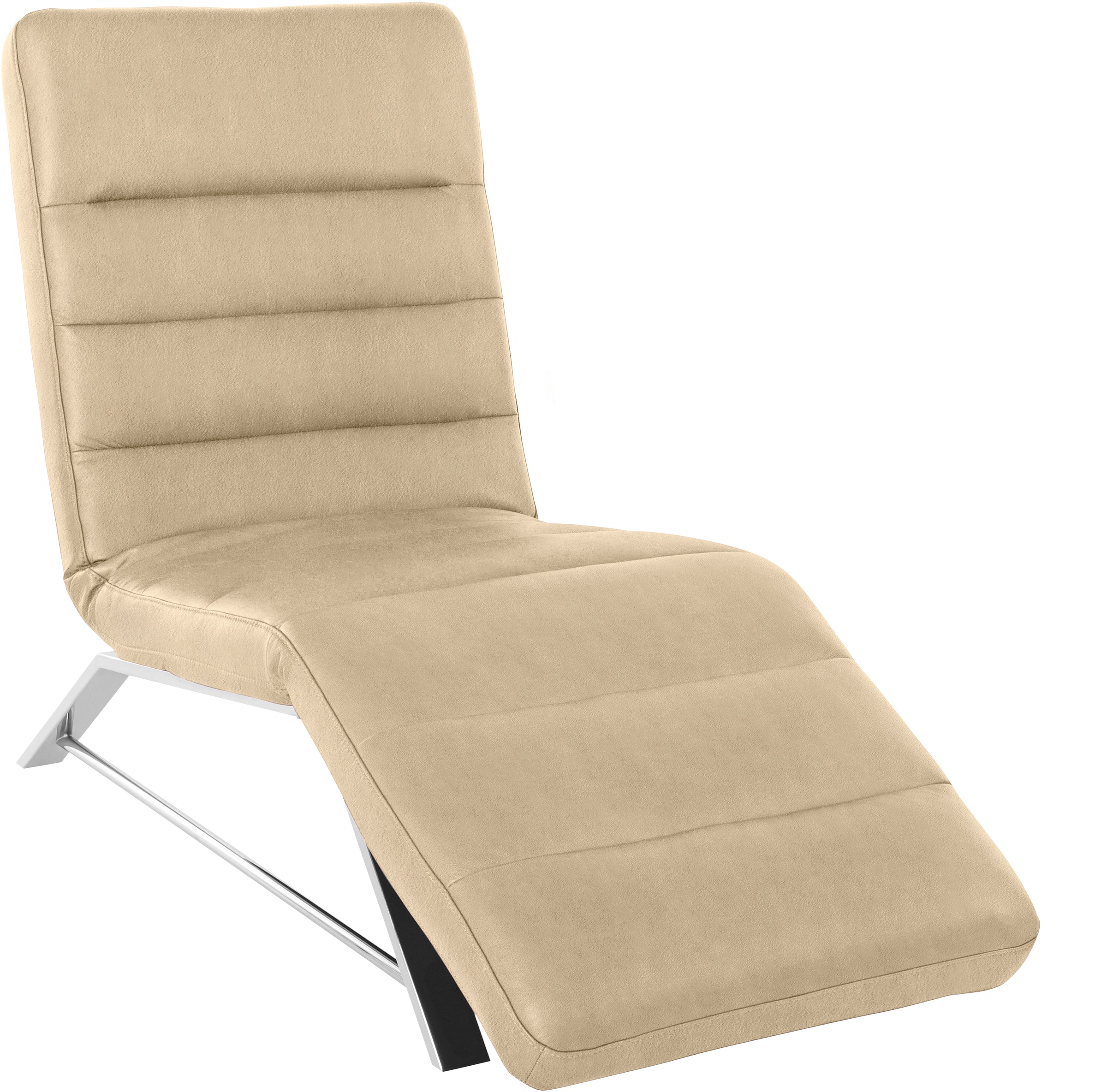 W.SCHILLIG Relaxliege »daily dreams«, Funktionsliege wahlweise mit Motor, Gestell Chrom, Breite 65 cm