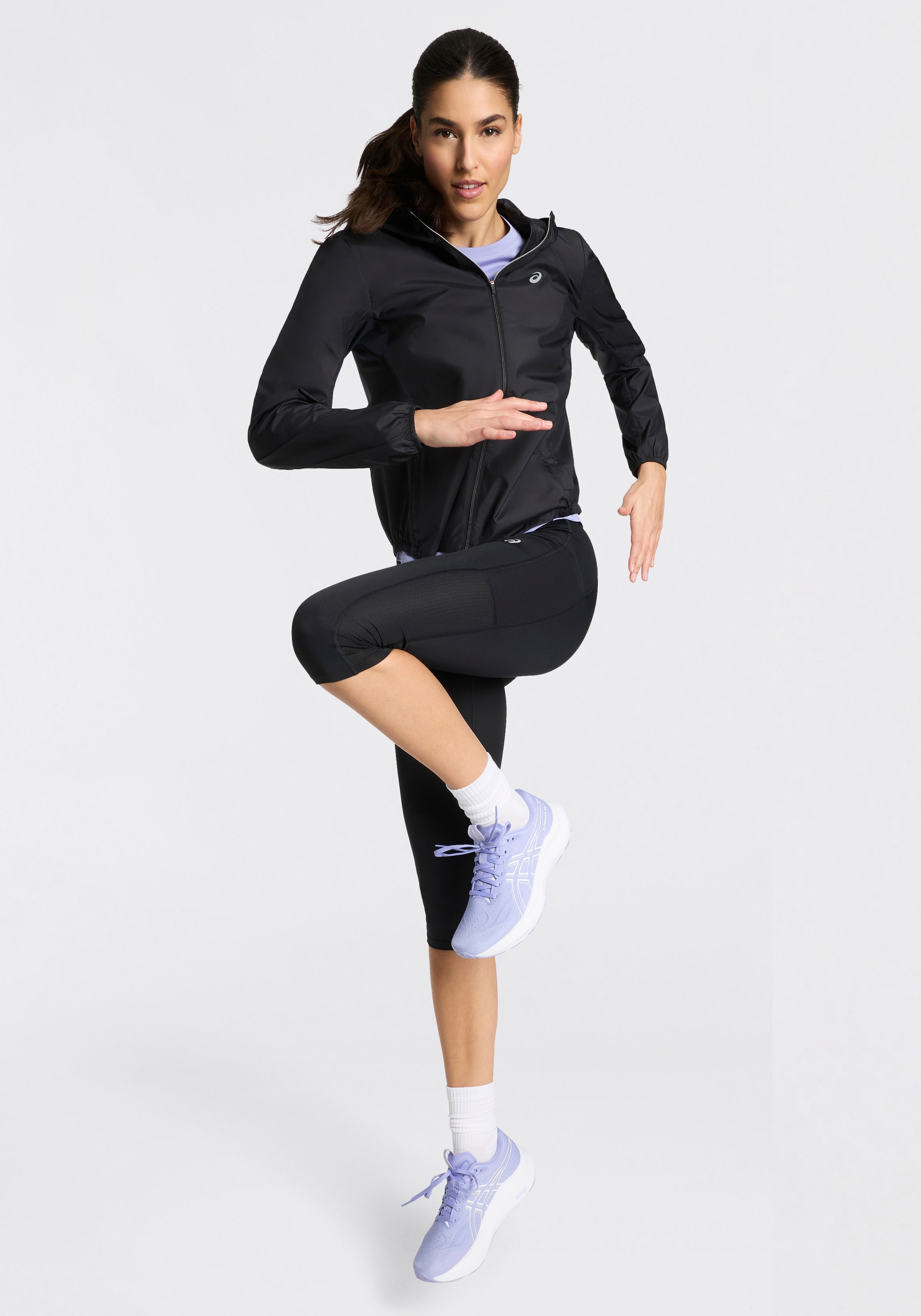 Asics Laufjacke »ASICS CORE JACKET« mit Kapuze Übergangsjacke