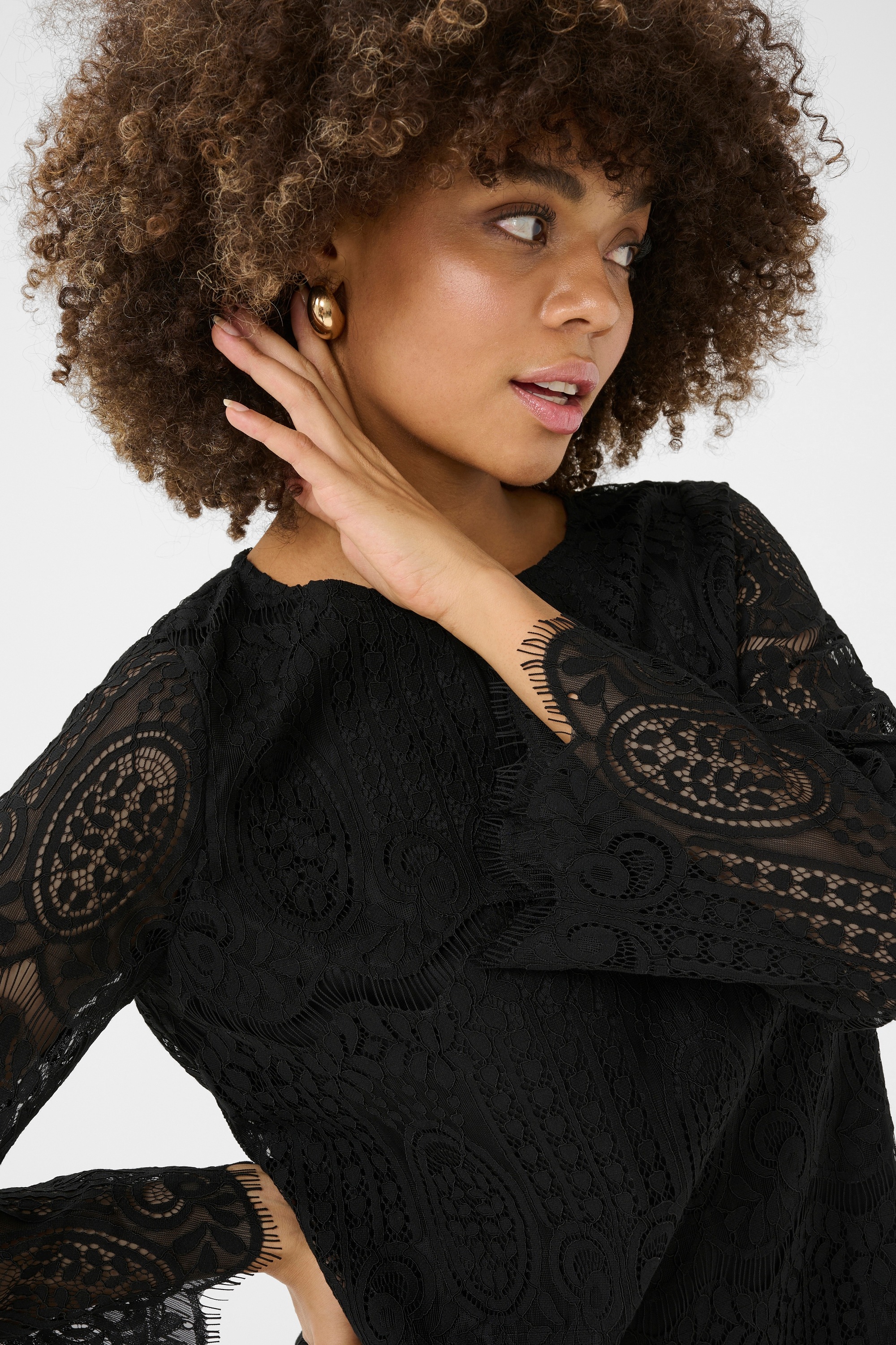 Culture Langarmbluse »Damen Langarm-Bluse CUcroba«