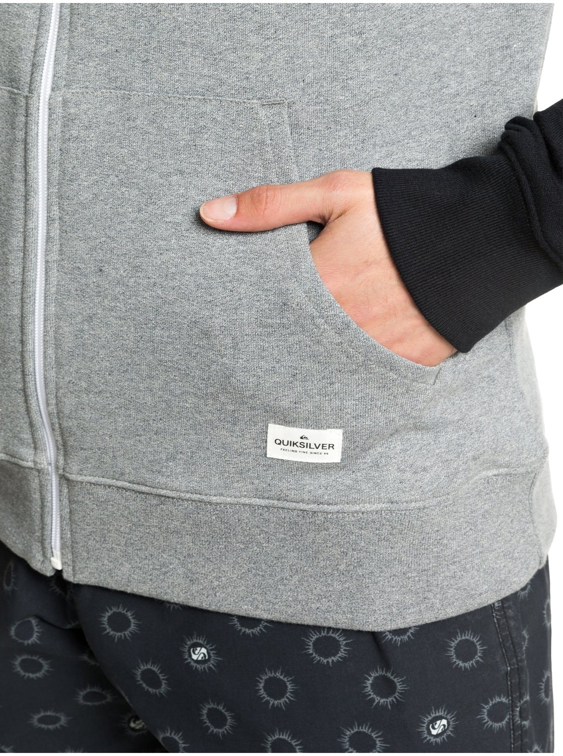 Quiksilver Kapuzensweatjacke »Essentials«