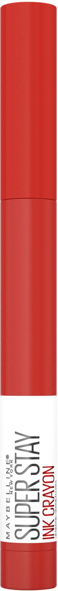 MAYBELLINE NEW YORK Lippenstift »Super Stay Ink Crayon«, mit natürlichen Inhaltstoffen