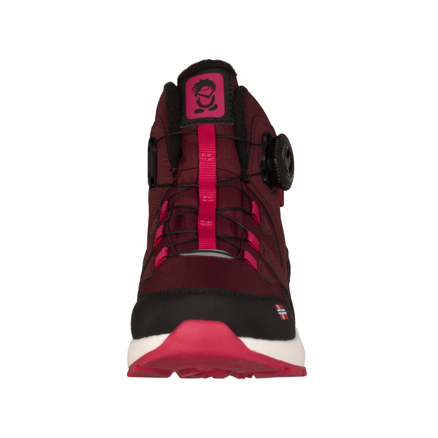 TROLLKIDS Winterstiefel »KIDS BERGEN WINTER MID CUT«, wasserdicht, fitgo Schnellschnürsystem, reflektierende Details