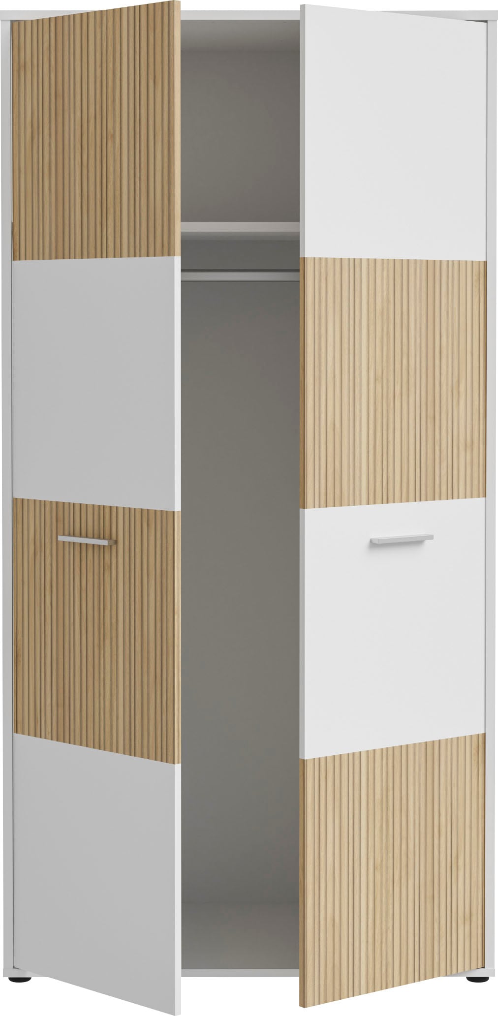 FORTE Garderobenschrank »Quadro«, Stauraumschrank, Mehrzweckschrank, Höhe 184,7cm