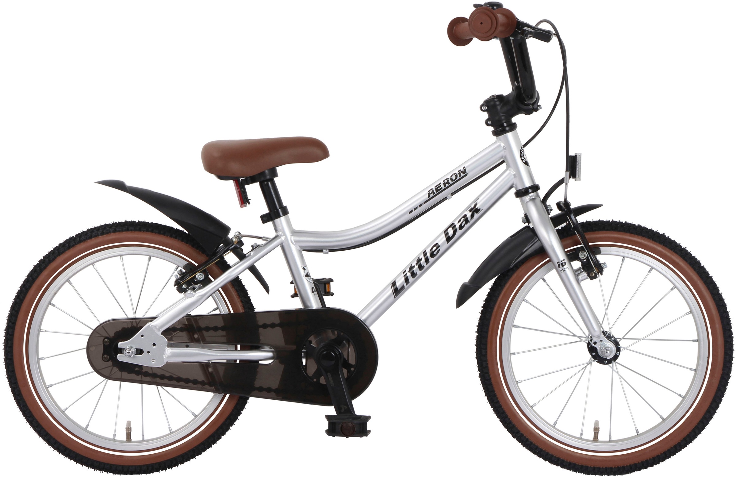 Bachtenkirch Kinderfahrrad »14" Little-Dax "AERON", silberfarben« 1 Gang ohne Schaltung x