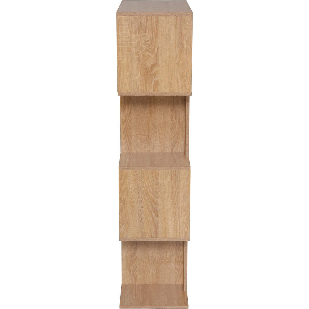 INOSIGN Mehrzweckregal »CROVIE, Bücherregal«, 4 Würfelfächer & Ablageflächen, 60x128 cm, FSC®-zertifiziert