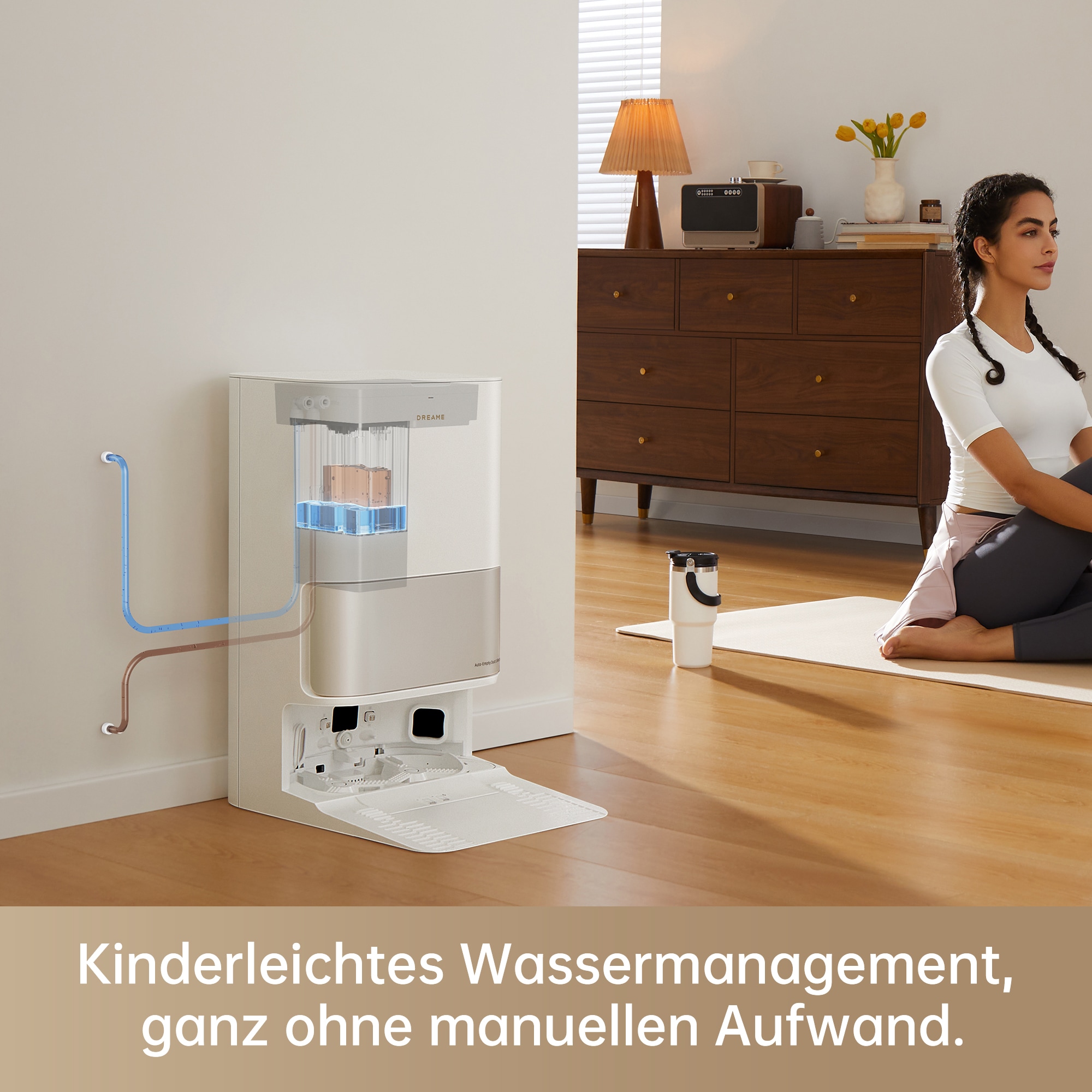Dreame Staubsaugerrohr »Wasseranschluss-Set SP00440«