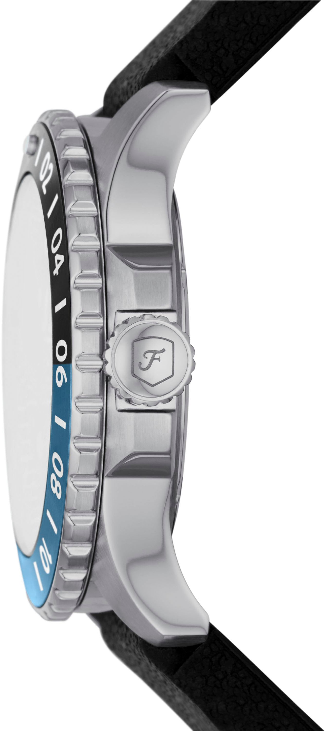 Fossil Quarzuhr »FOSSIL BLUE GMT«, Armbanduhr, Herrenuhr, Datum, analog