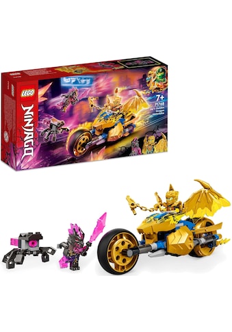 LEGO® Konstruktionsspielsteine »Jays Golddrachen-Motorrad (71768), LEGO® Ninjago«,... kaufen