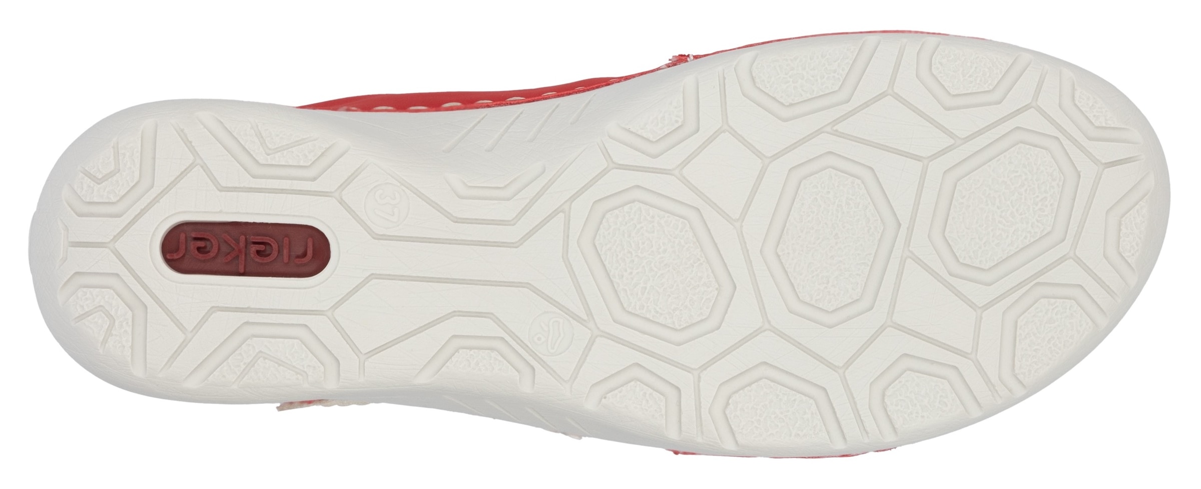 Rieker Sneaker  , Halbschuh, Freizeitschuh, Schnürschuh mit Reißverschluss