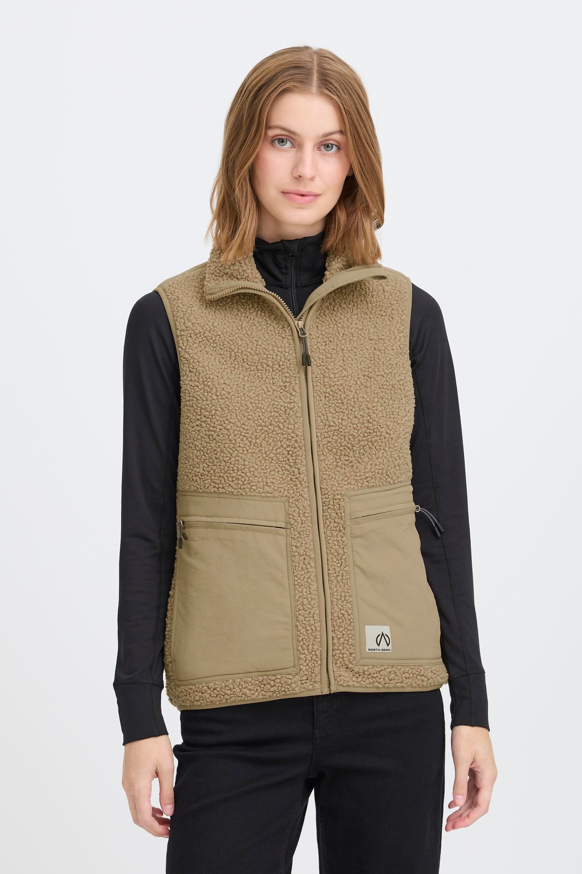 North Bend Funktionsweste »Funktionsweste NBGalan W Teddy Vest«
