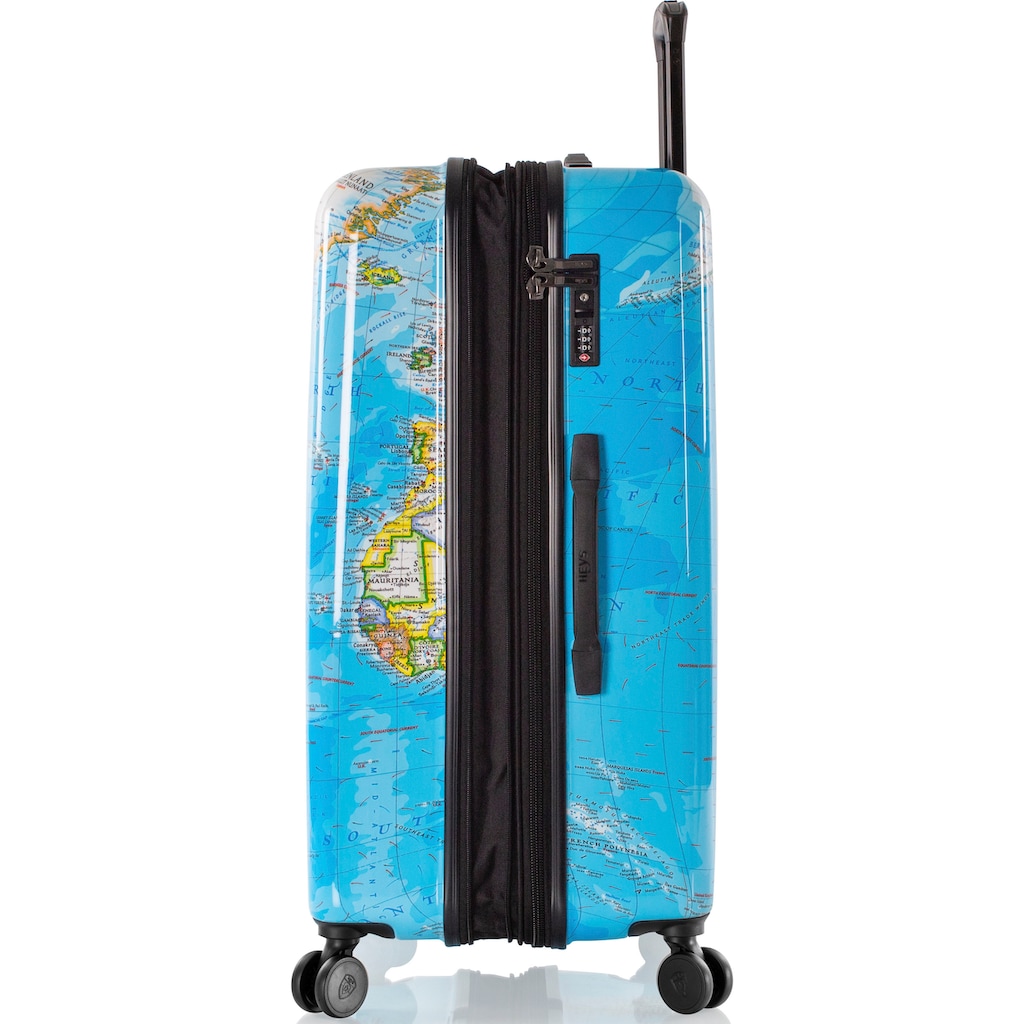 Heys Hartschalen-Trolley »Journey 3G bunt, 76 cm«, 4 Rollen, Reisegepäck Koffer groß Reisekoffer TSA Schloss Volumenerweiterung