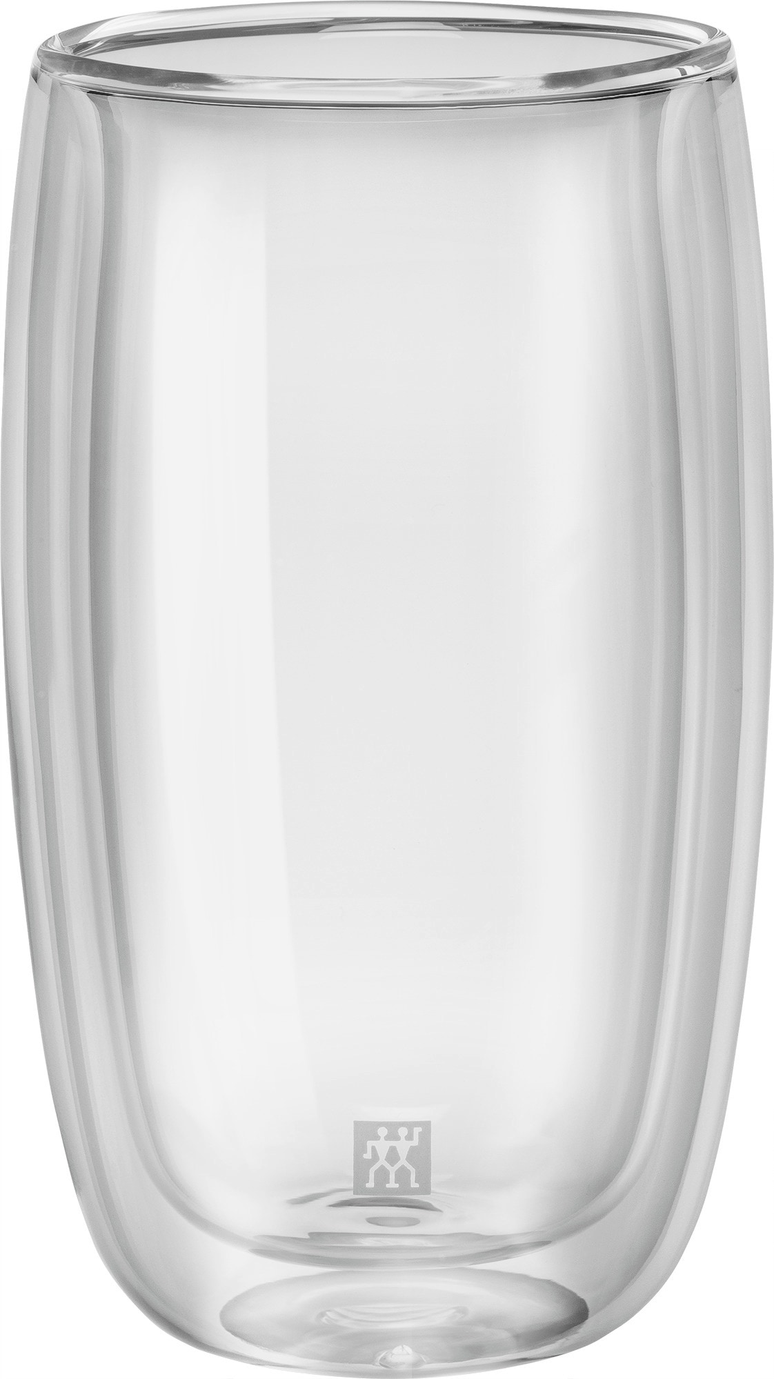 Zwilling Latte-Macchiato-Glas »Gläser-Set Sorrento, 2er Set«, (Set, 2 tlg., 2x sorrento Latte-Macchiato Glas), doppelwandig, Fassungsvermögen je Glas ca. 350 ml