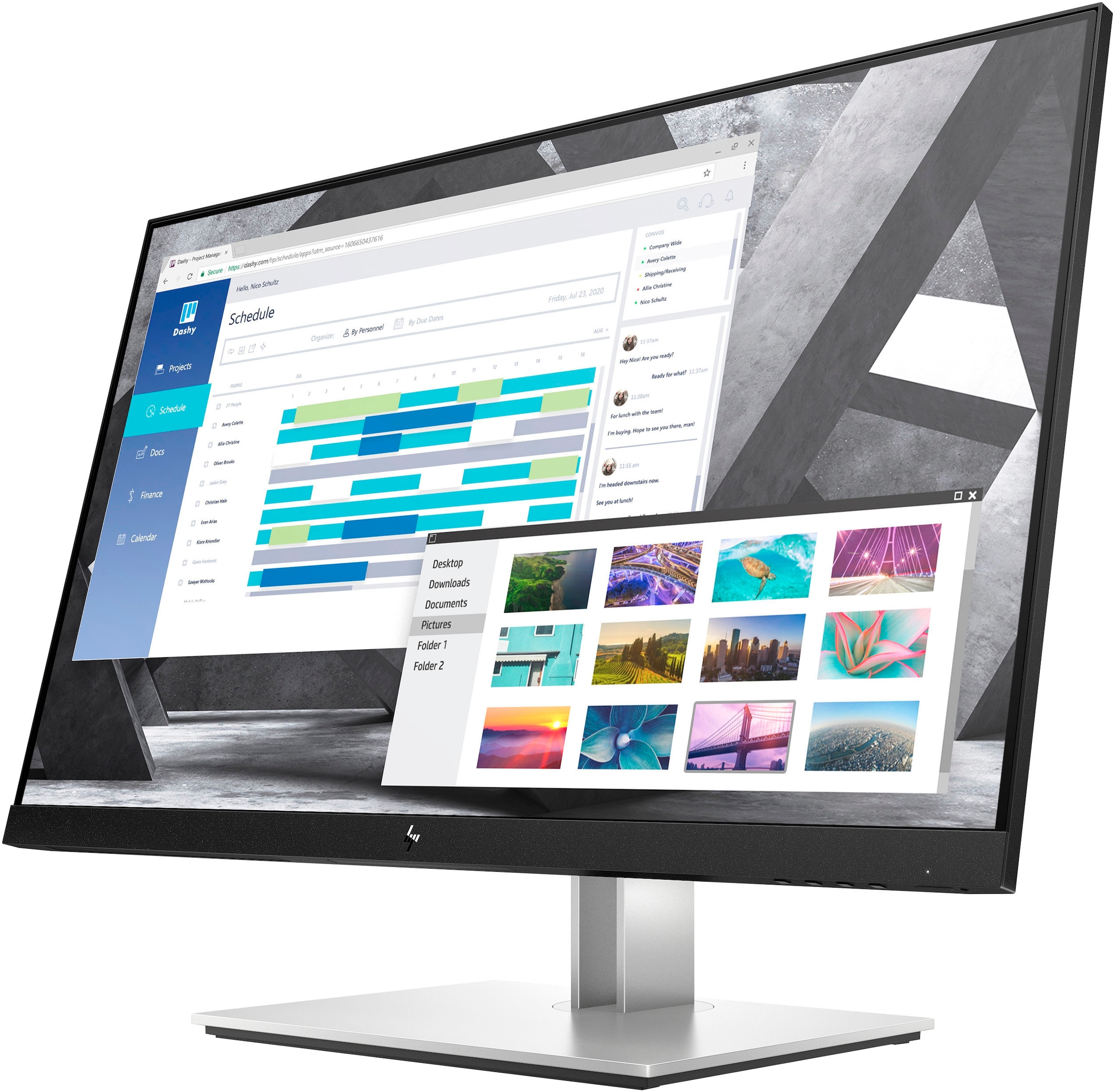 HP LED-Monitor »E27q G4 QHD-Monitor«, 69 cm/27 Zoll, 2560 x 1440 px, QHD, 5 ms Reaktionszeit, 60 Hz