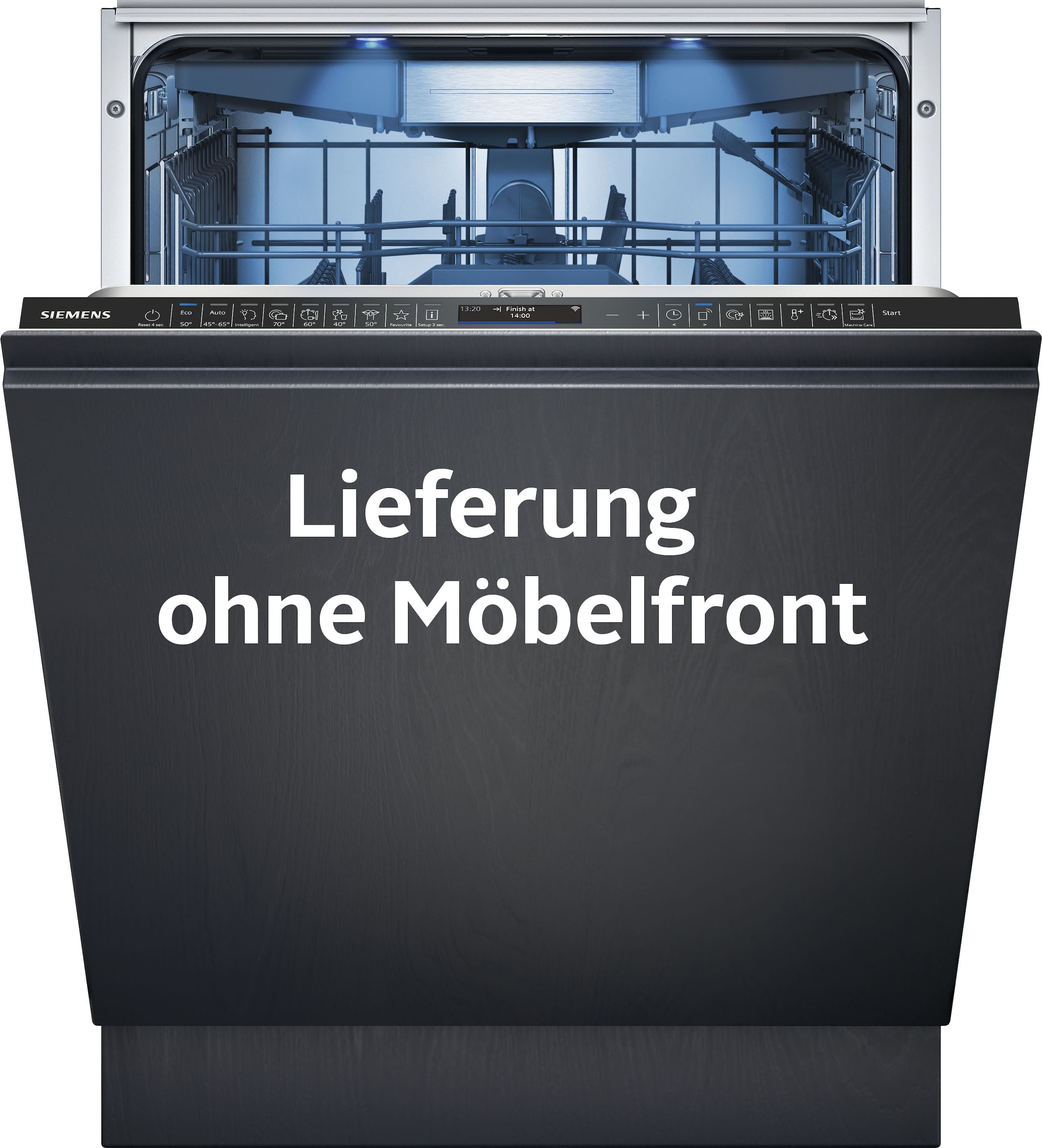 SIEMENS vollintegrierbarer Geschirrspüler iQ700 »SN87TX00CE«, 14 Maßgedecke, Made in Germany