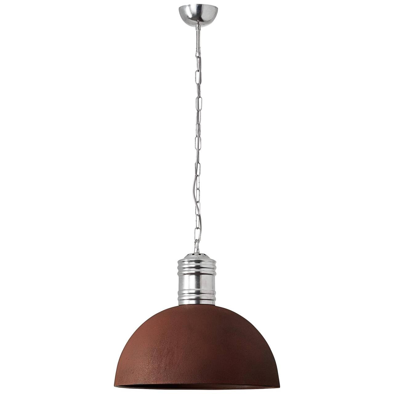Brilliant Pendelleuchte »Frieda«, 1 flammig, Leuchtmittel E27 | ohne Leuchtmittel, Hängelampe 51cm rostfarbend