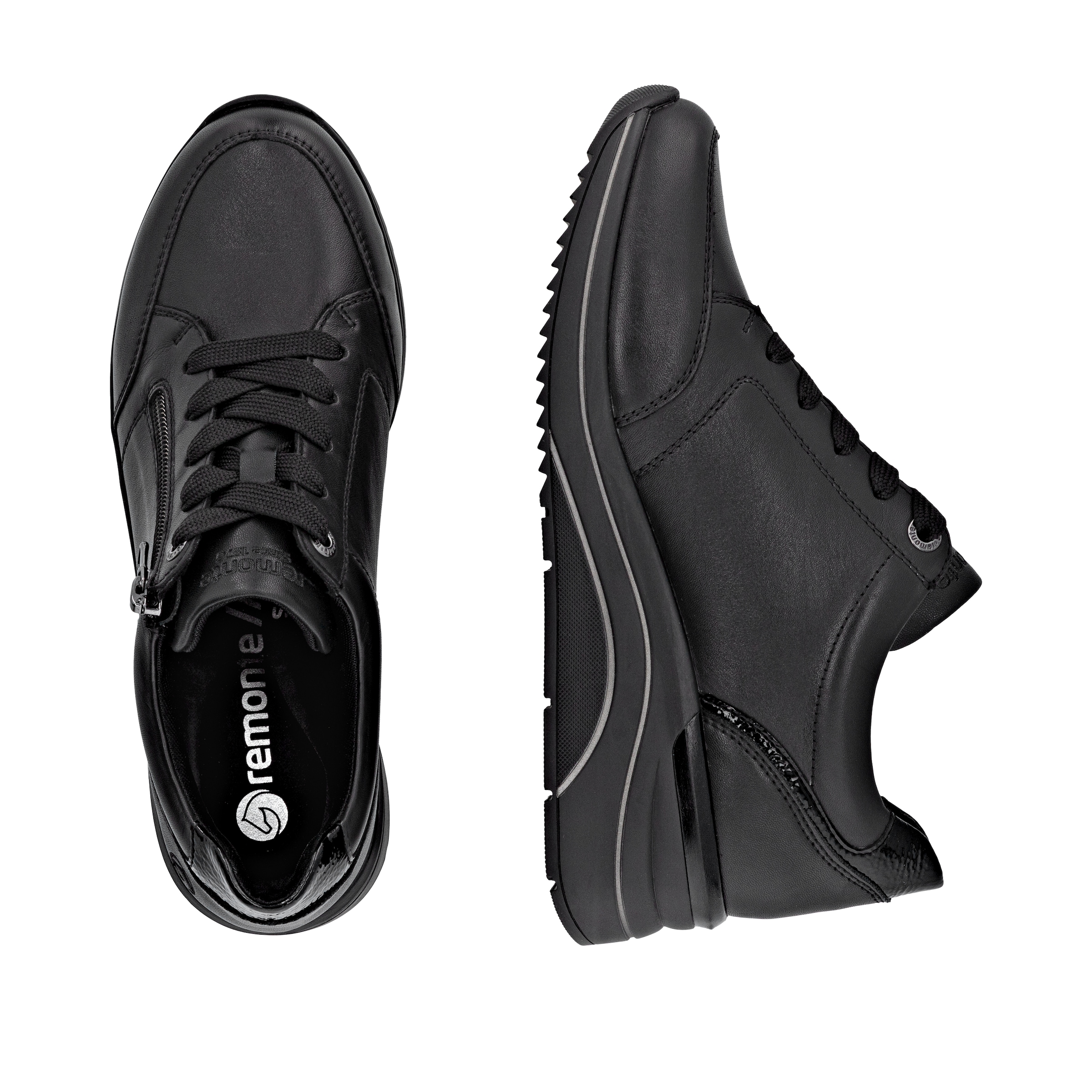 Remonte Keilsneaker, Freizeitschuh, Halbschuh, Schnürschuh mit Rieker TEX-Membran