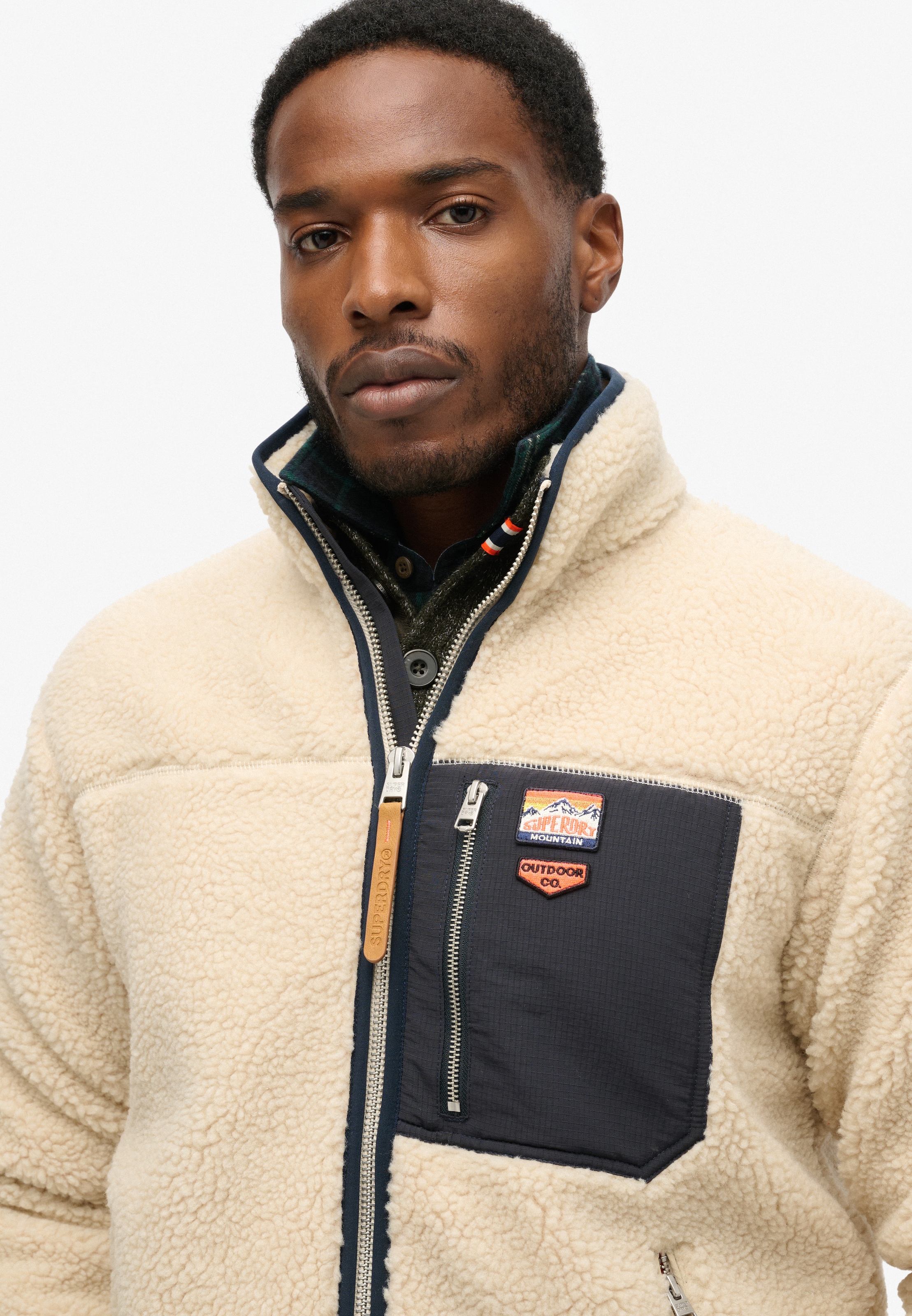 Superdry Kapuzensweatjacke »VINTAGE RETRO FULL ZIP FLEECE«
