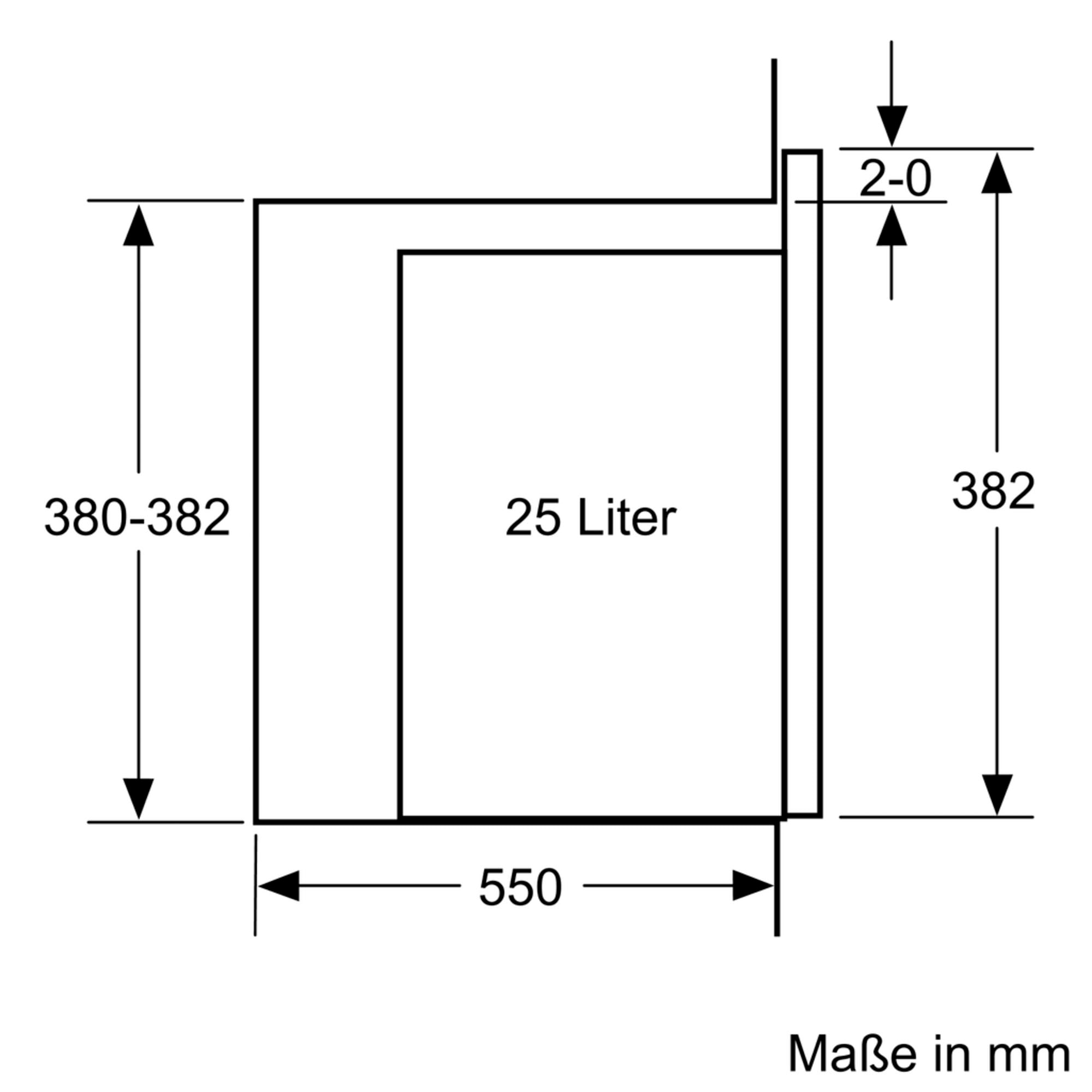 NEFF Einbau-Mikrowelle »HLAGD53G0«, Mikrowelle