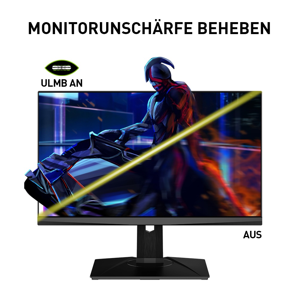 MSI Gaming-Monitor »Oculux NXG253R E-Sports«, 62,2 cm/24,5 Zoll, 1920 x 1080 px, Full HD, 1 ms Reaktionszeit, 360 Hz, NVIDIA G-Sync, 3 Jahre Herstellergarantie