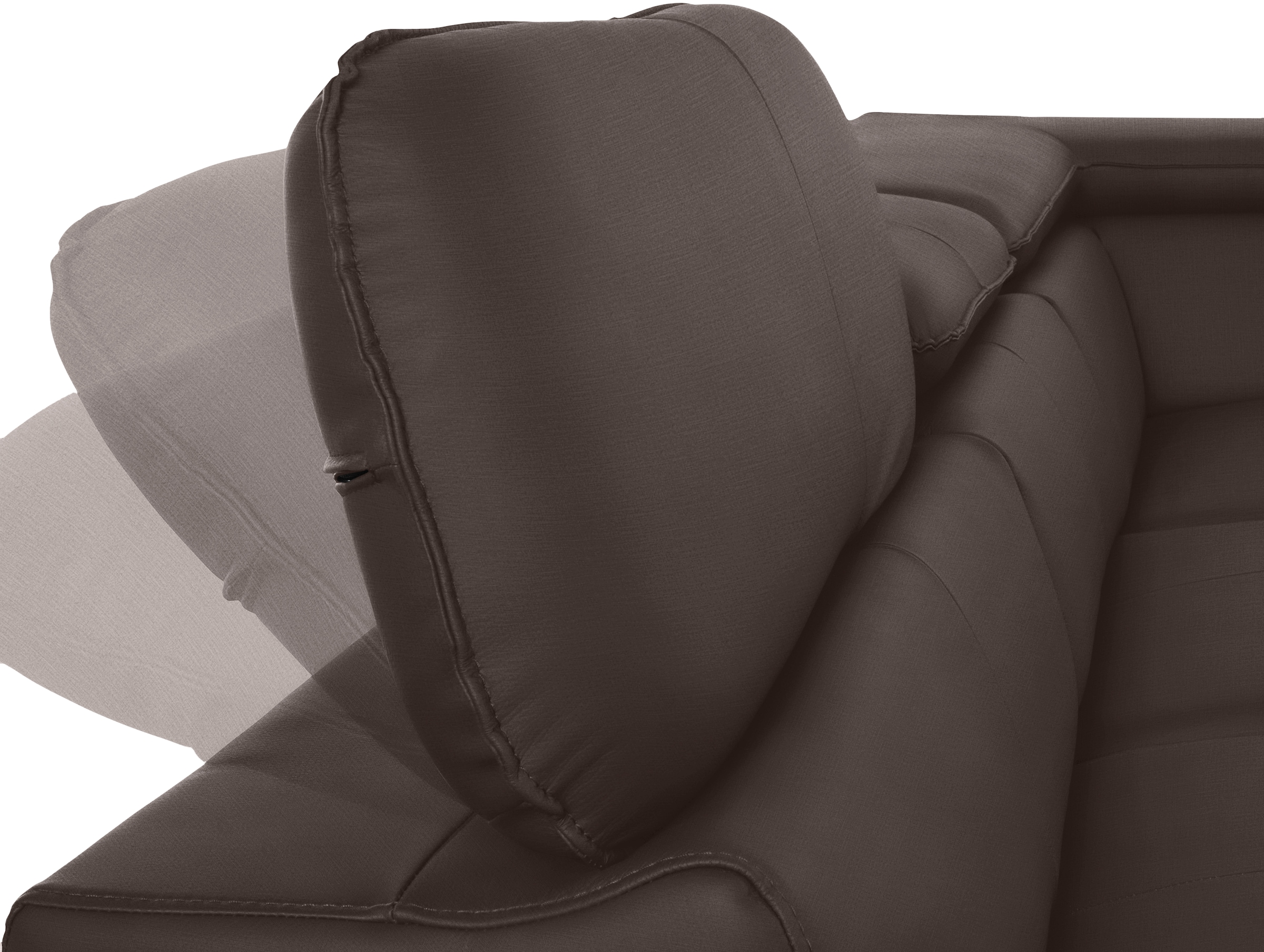 COTTA Ecksofa »Driver L-Form«, mit Kopfteilverstellung, wahlweise mit Bettfunktion & Bettkasten