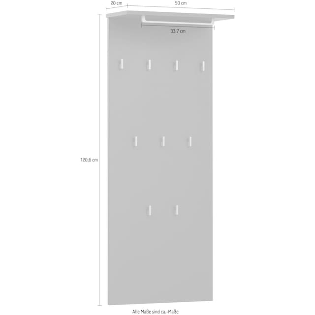 Schildmeyer Garderobenpaneel »Kent«, Breite 50 cm, made in Germany online  bestellen | UNIVERSAL