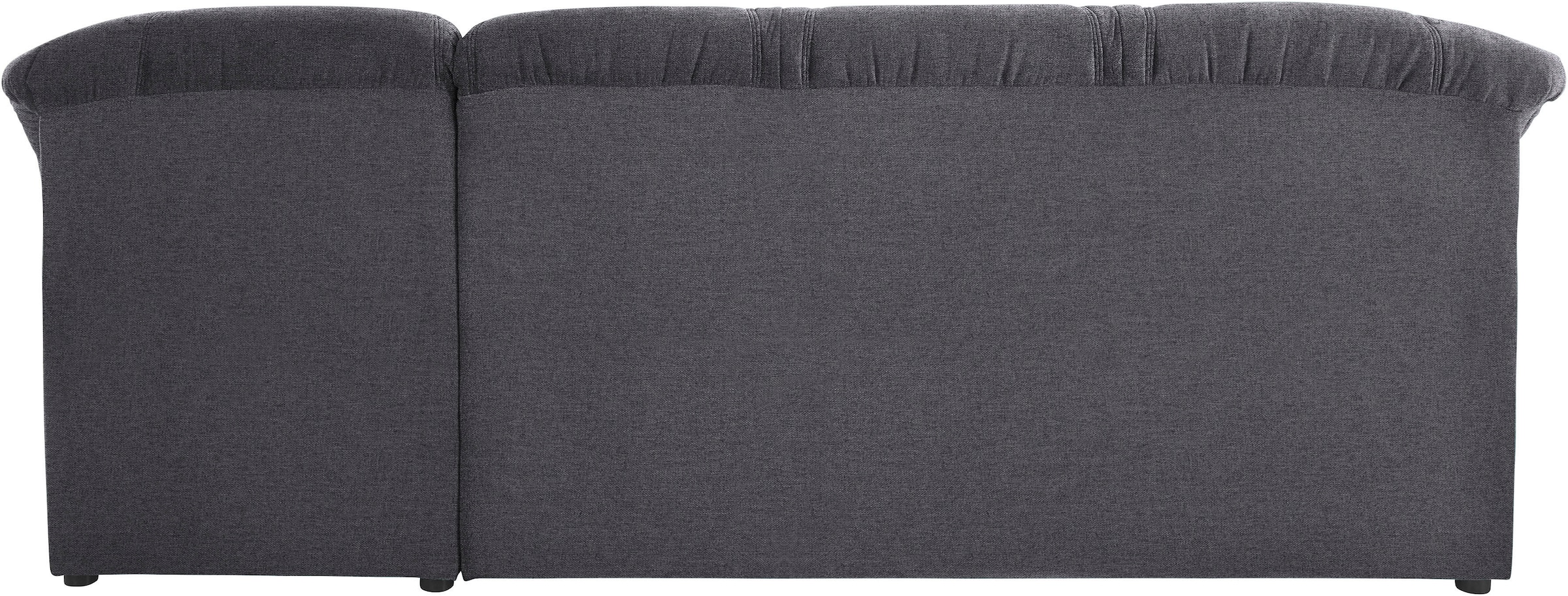 DOMO collection Ecksofa »Sarafina zeitlos und komfortabel, optional mit Federkern, L-Form«, wahlweise mit Bettfunktion