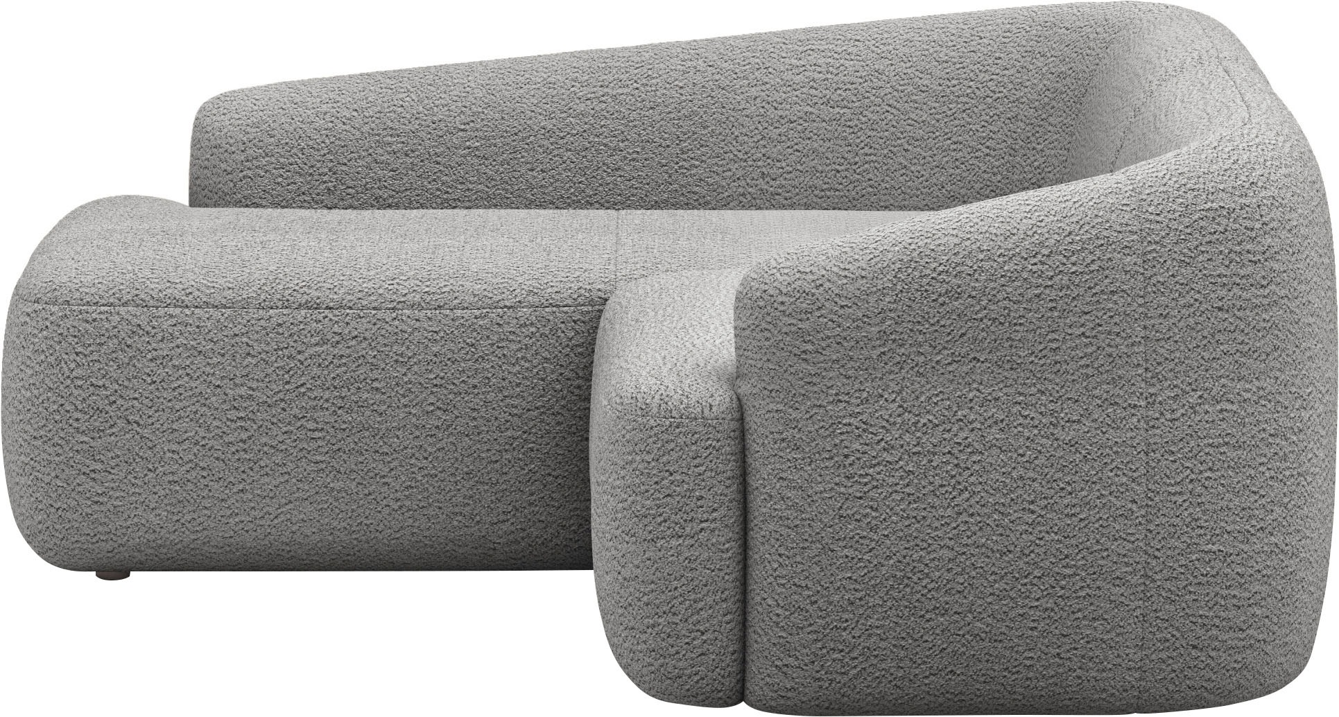 INOSIGN Ecksofa »Nergal, Einzelsofa oder L-Form«, Modernes Design, schlichte Optik, stilvoller Blickfang im Wohnzimmer
