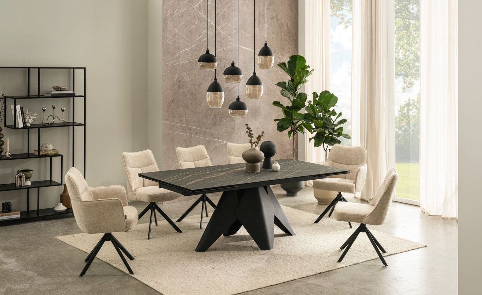 Home affaire Esstisch »Tangularis«