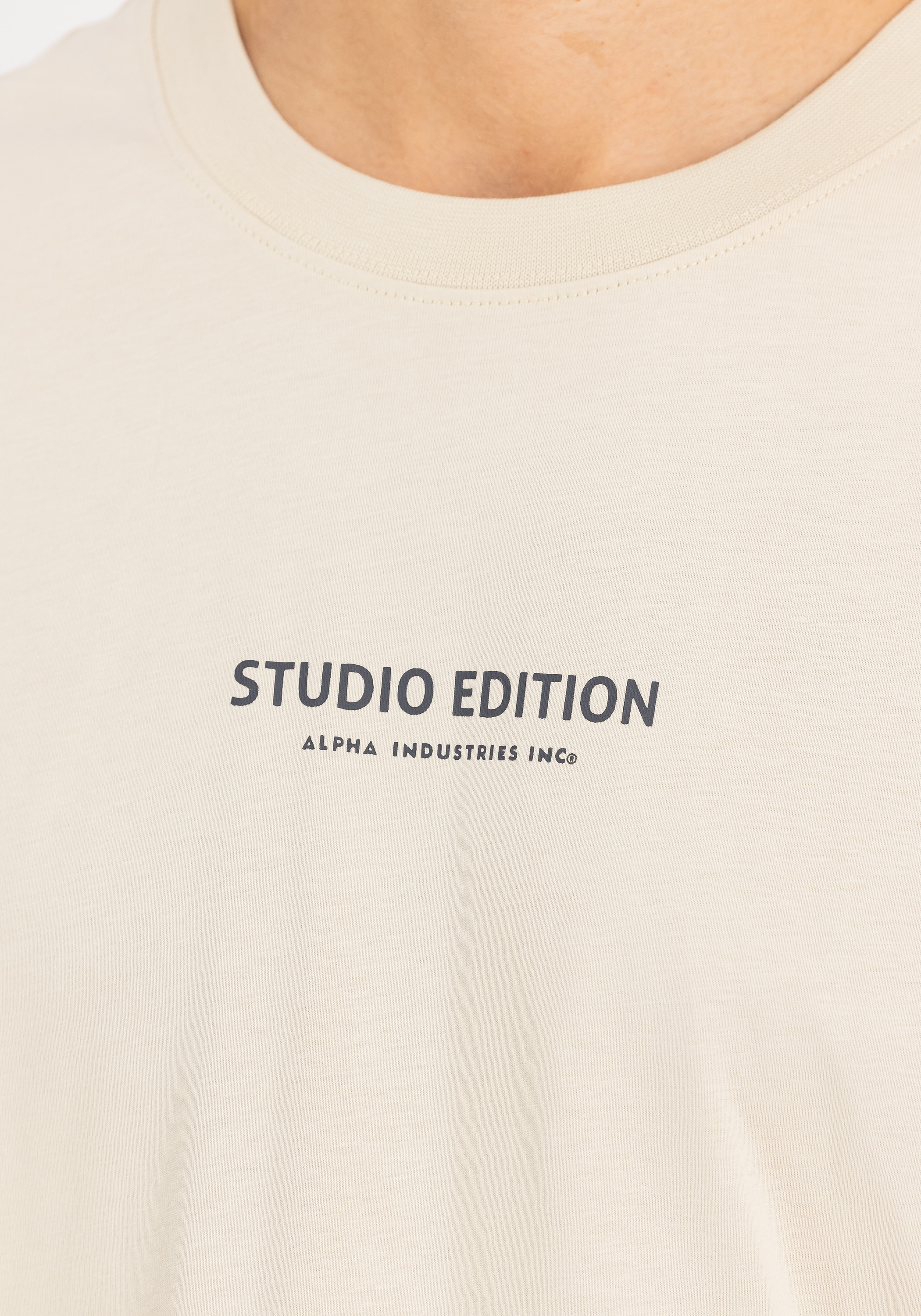 Alpha Industries T-Shirt »Alpha Industries Men - T-Shirts Studio Edition Backprint T-Shirt«
