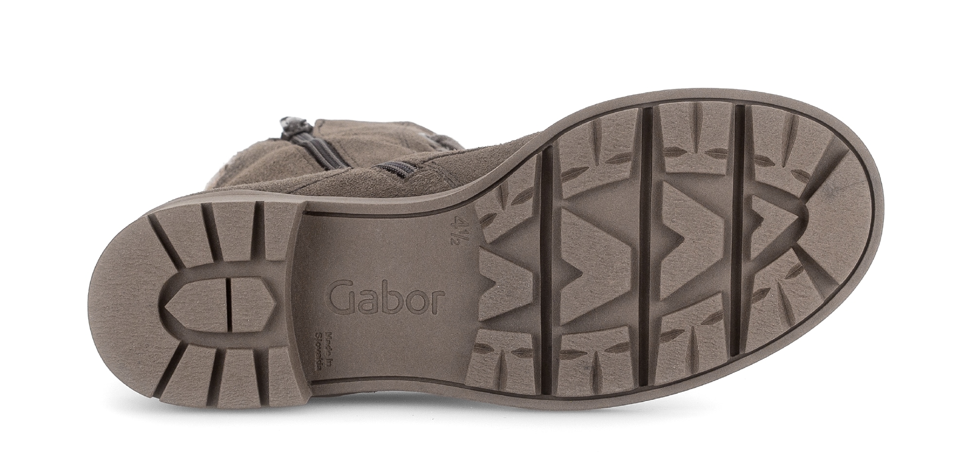 Gabor Schnürstiefelette  , Blockabsatz, Schnürboots in Bequemweite G (= weit)