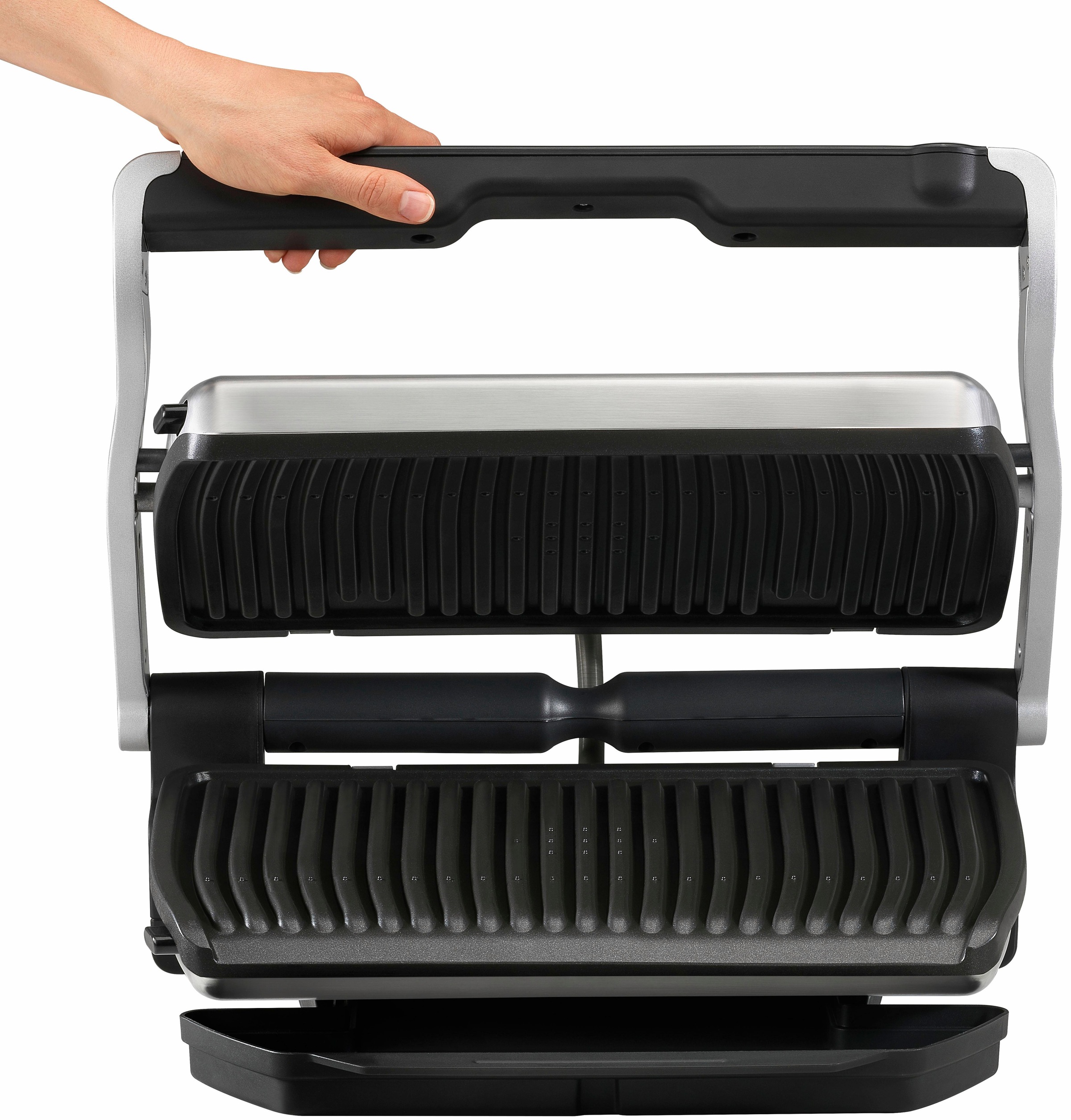 Tefal Kontaktgrill »GC722D OptiGrill+ XL«, 2180 W, XL-Grillfläche, automatische Anzeige des Garzustands