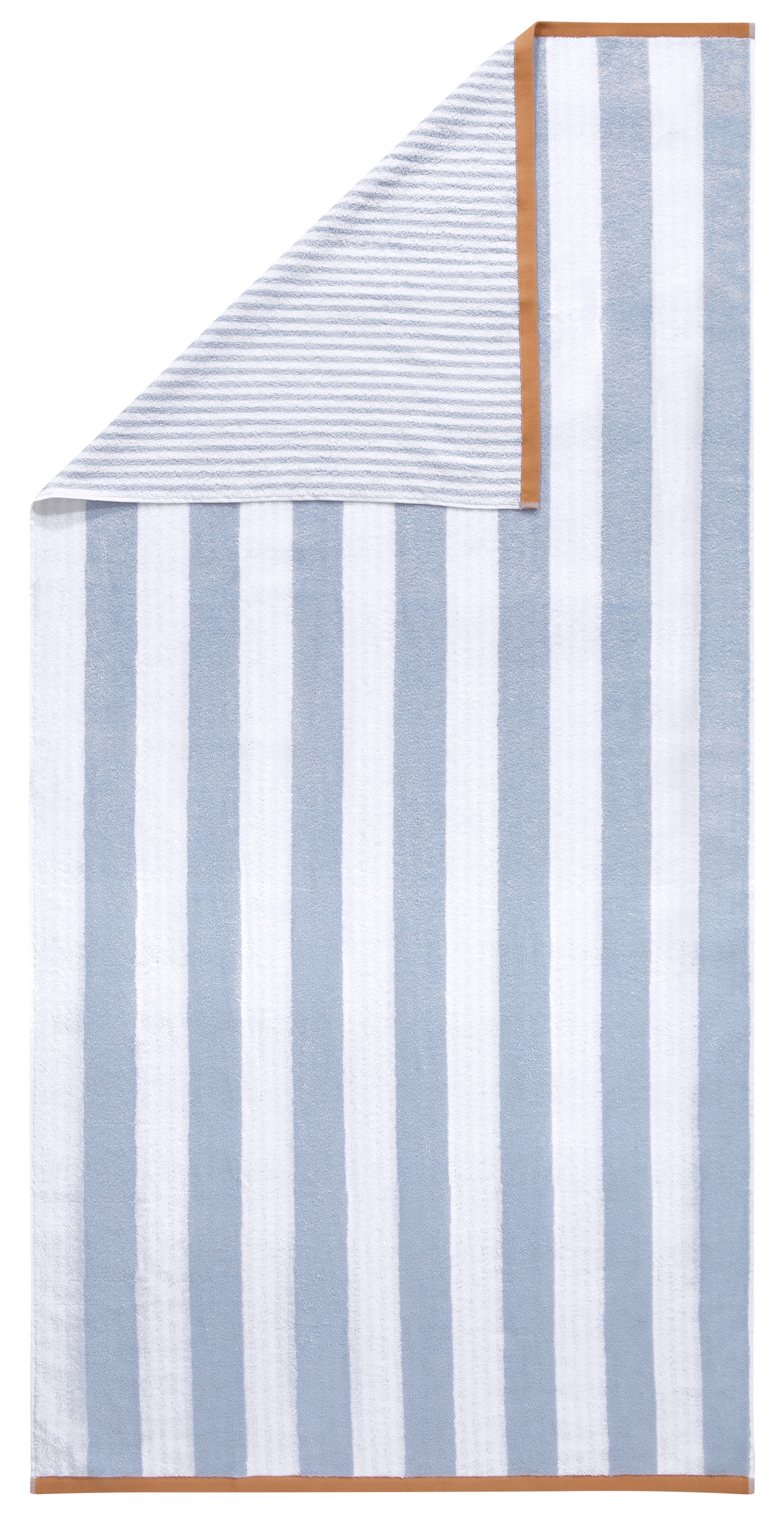 OTTO home Strandtuch »Elenna, 100% Baumwolle, flauschig und weich, 500 gr/m²« Strandtücher 90x180cm, Streifen, modern