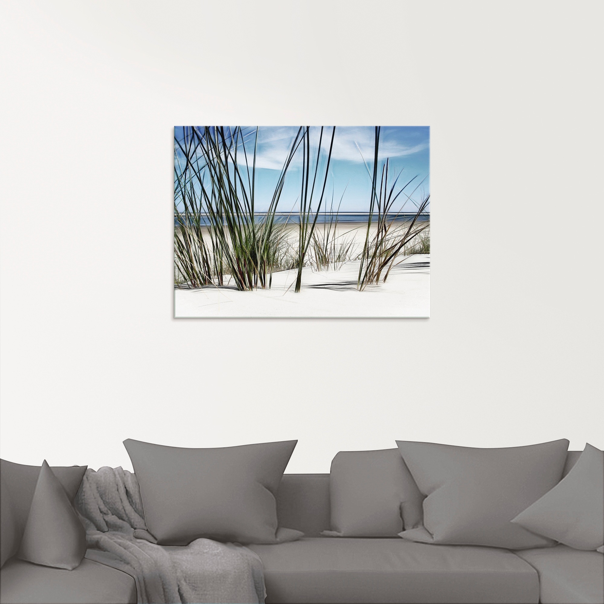 Artland Glasbild »Düne« Strand 1 Stk. tlg. in verschiedenen Größen