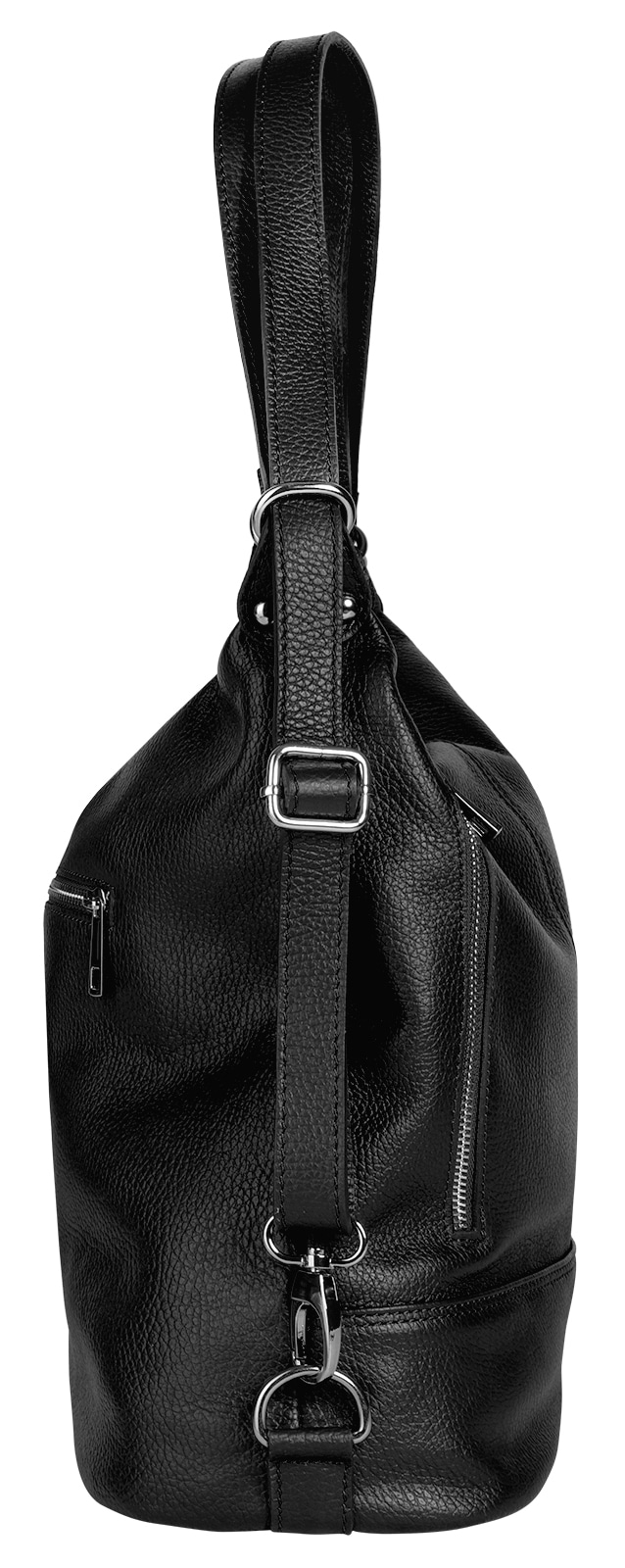 Samantha Look Cityrucksack, echt Leder, Made in Italy