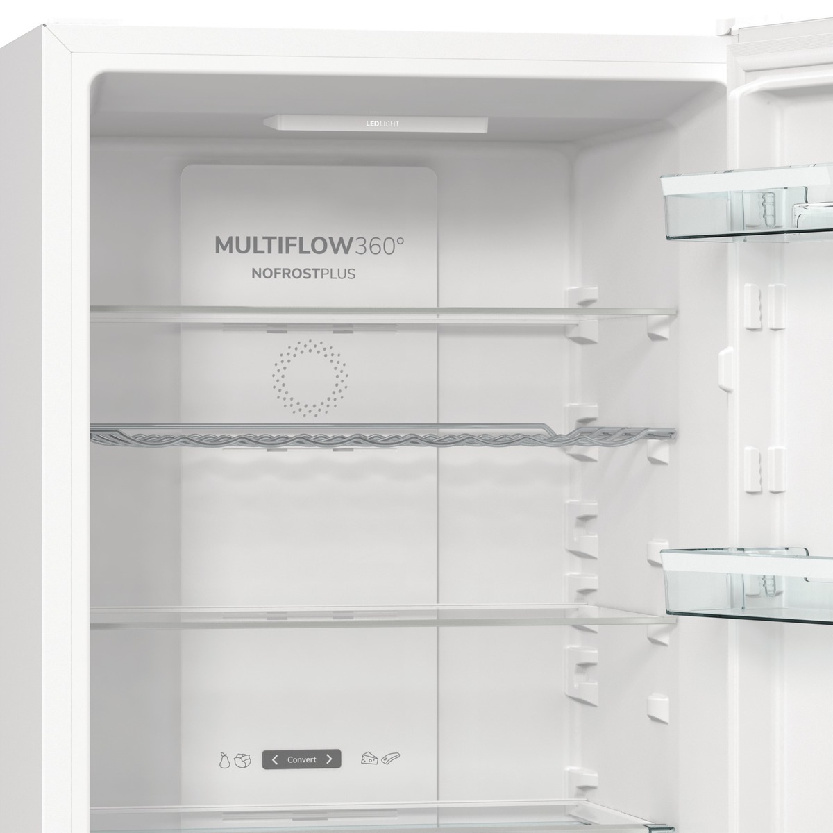 GORENJE Kühl-/Gefrierkombination »NRK619C61W4OT«, AdaptTech - des Gerät passt sich Ihren Bediengewohnheiten an