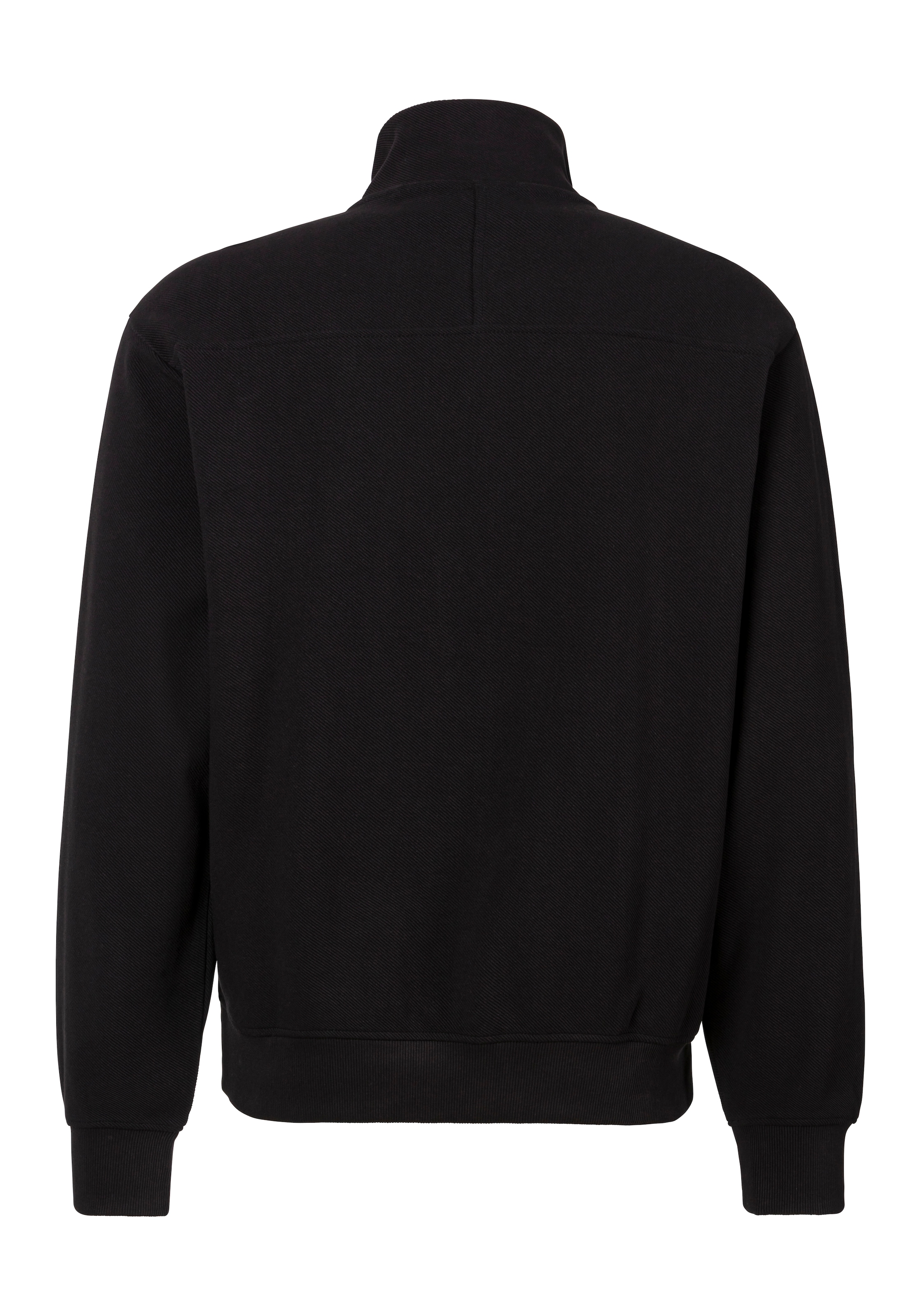 BOSS ORANGE Sweatshirt »Sweatshirt Ze Nylonhem«, mit Reißverschluss