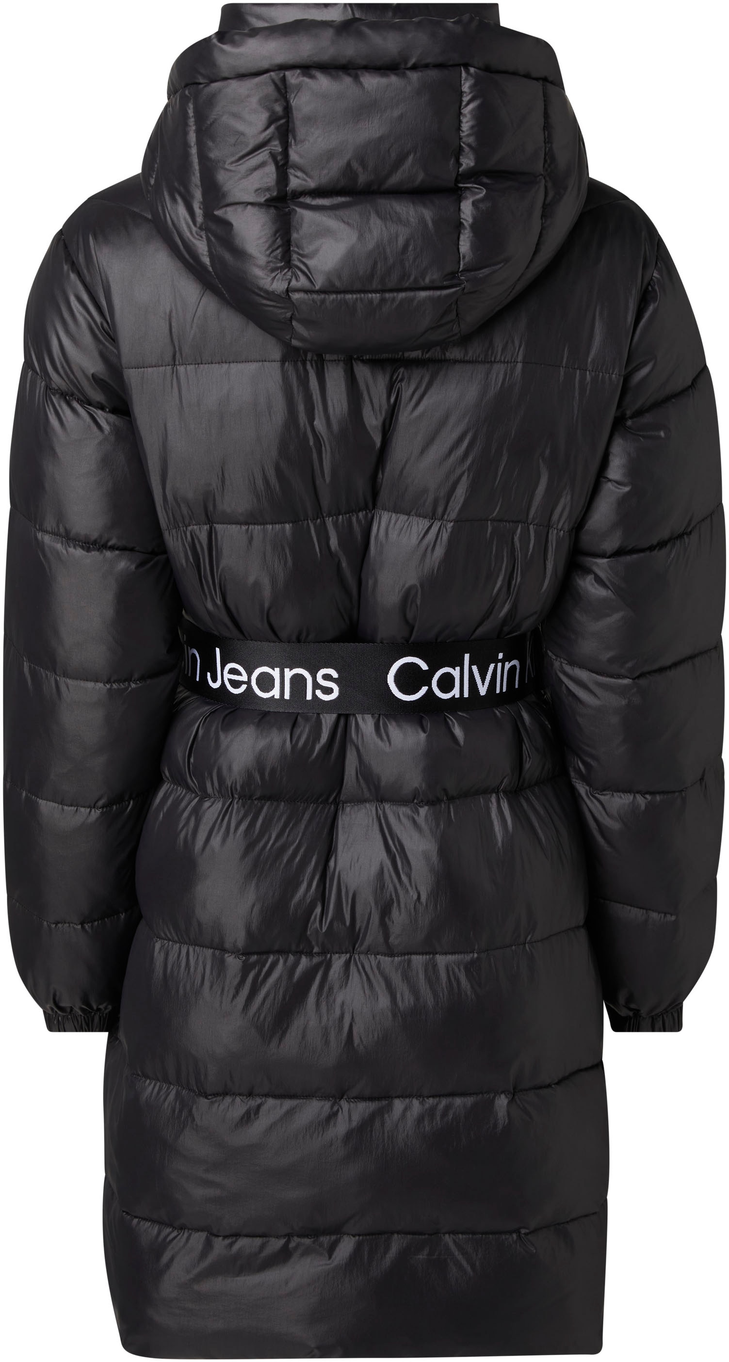 Calvin Klein FITTED Jeans Steppjacke JACKET«, »LW bei PADDED LONG ♕ mit Kapuze